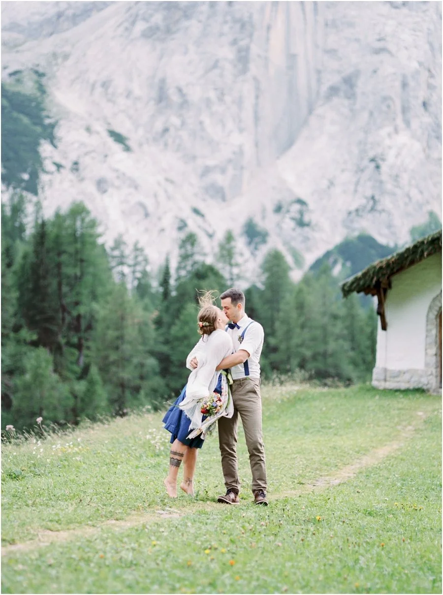 Sommerhochzeit auf der Halleranger Alm Karwendelgebirge