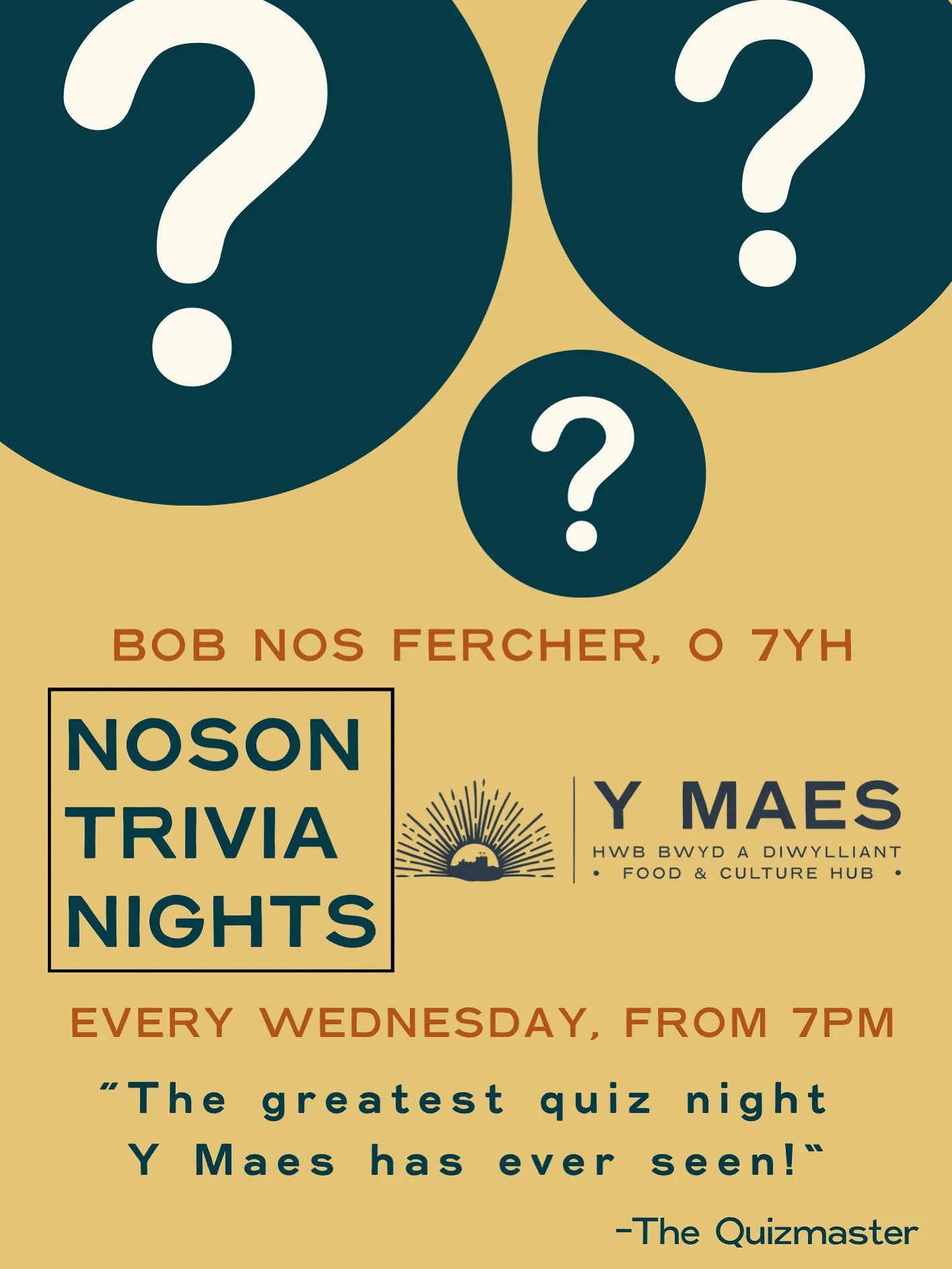 Live Quiz: Noson Trivia Nights