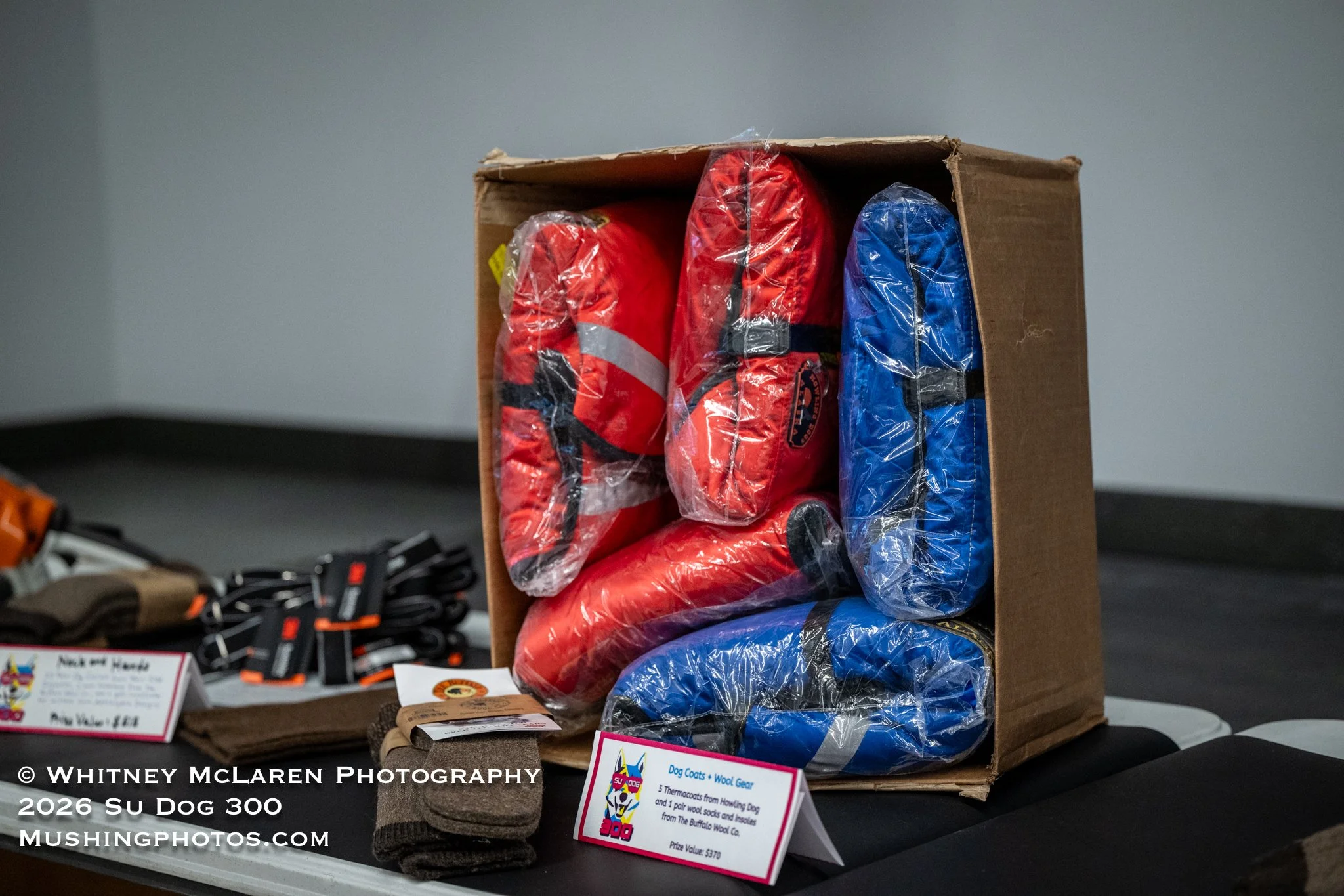 Dog coats, Non stop Collars, Buffalo Wool socks