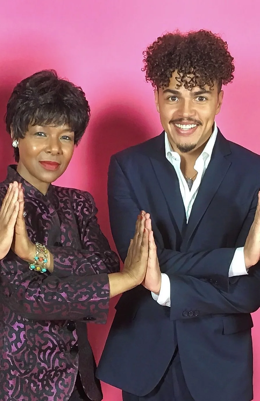 Reconnect Ambassador Euzhan Palcy & Reconnect Founder Cliff Divine