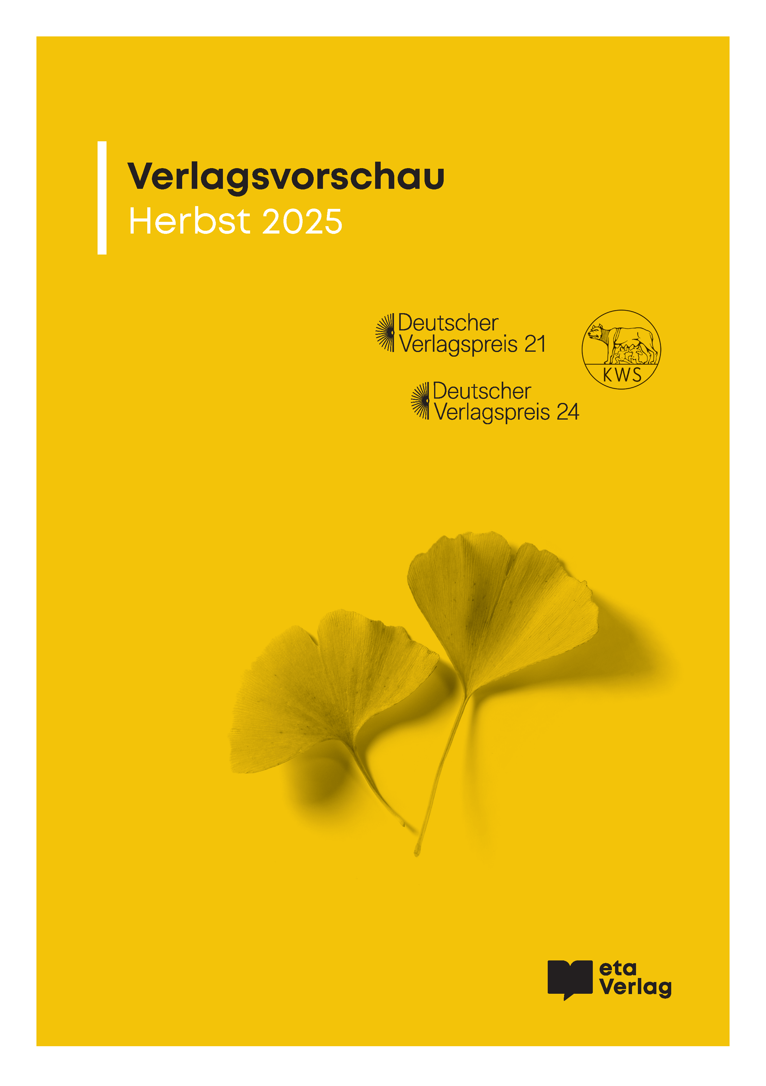 Verlagsvorschau Herbst 2025