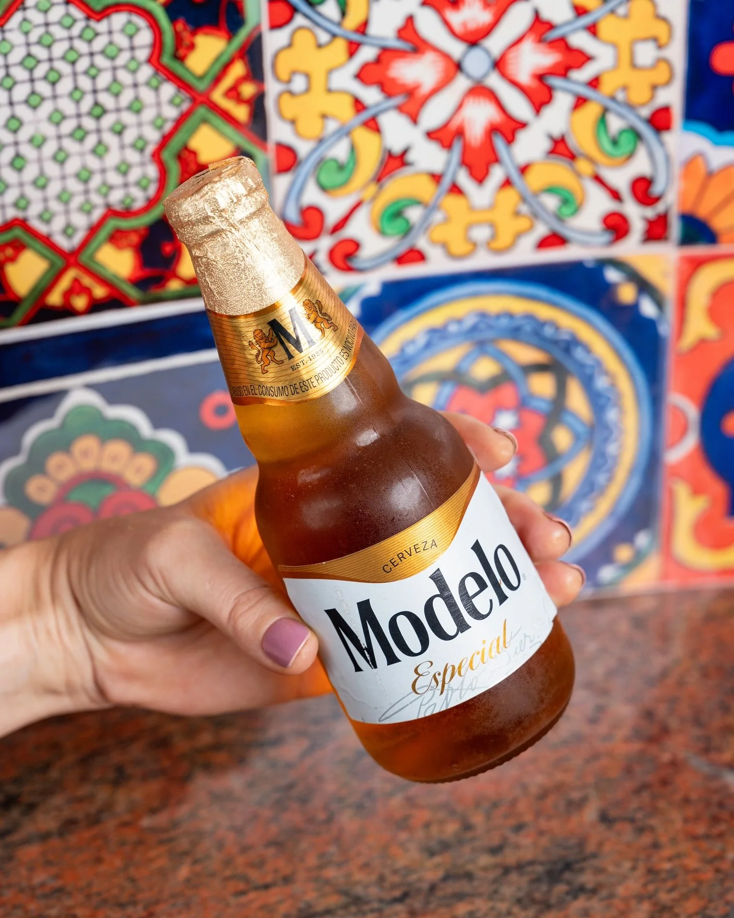 Nothing pairs better with your Los Muchachos meal than an ice-cold Modelo! 🍺🤩

Modelo Especial was first brewed in Mexico in 1925 and features an orange blossom honey aroma with a hint of herb. It is a must try when you visit us - enjoy the crisp, 