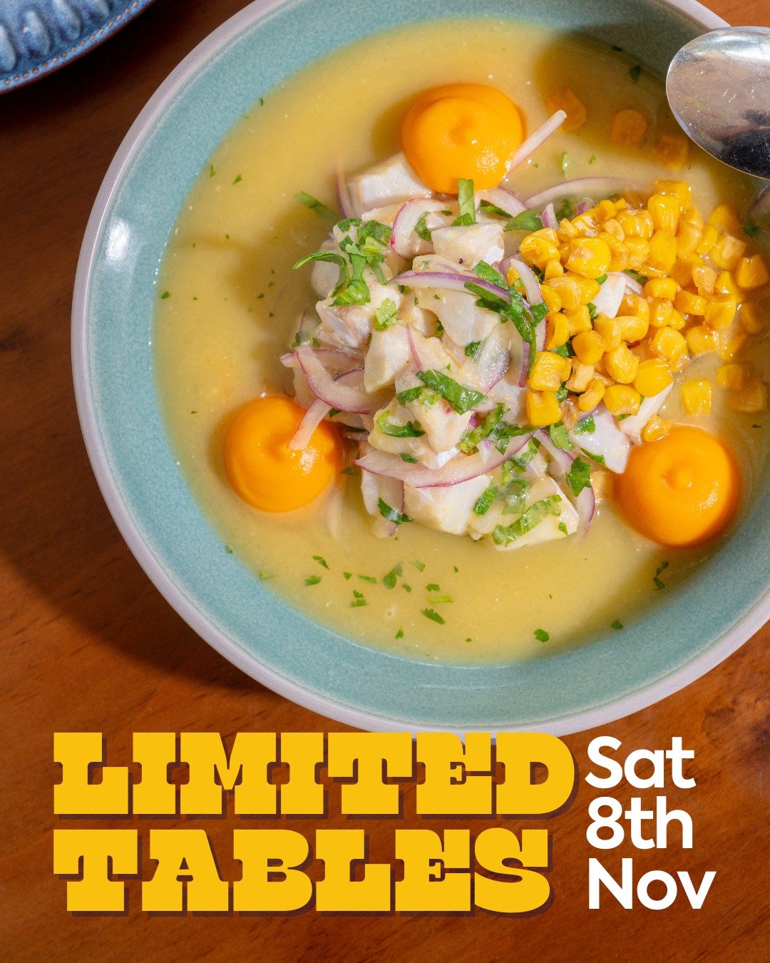 This Saturday our indoor space is booked for a special event, but we still have outdoor dining available, perfect for tacos + drinks in the evening light 🌮🍹.