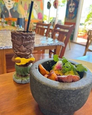 Our Papas Criollas are a favourite!  Yellowfried South American potatoes with guacamole. Add Chorizo Santarosano + Chimichurri for the ultimate flavour explosion 💥. 

📷: Camilo Camacho // Google Reviewer