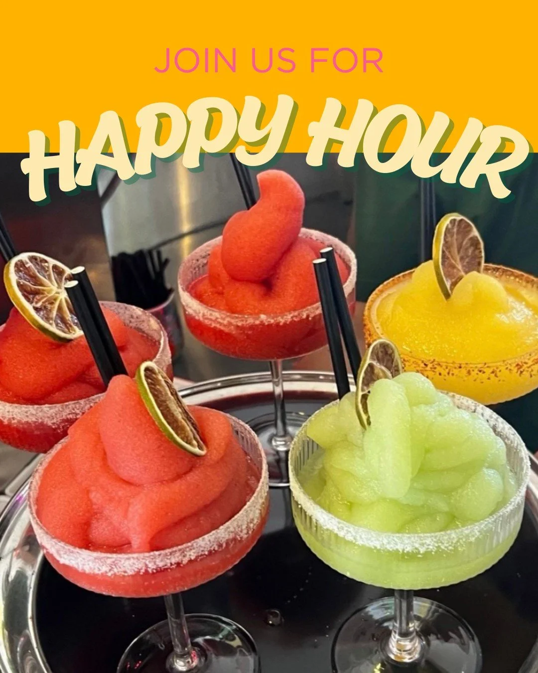 Summer nights start early at Los Muchachos 💃🌞

Happy Hour | 4&ndash;6pm daily | all summer long! 

🍹 $12 on all cocktails
🍺 $10 beers (Modelo, Sol, Pacifico, Corona, and MORE)

Because every summer deserves a little fiesta. 🎉