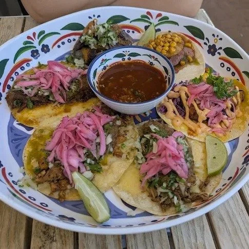 Taco Tuesday means $5 tacos when you dine in 🌮. 

Or try lots of different flavours with our Taco Platter! ($50)