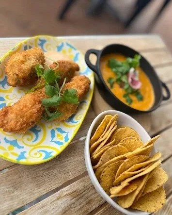 When you order the entire Los Muchachos starters menu 🤩...

"3x in 3days says it all!! Tried most of the started and was blown away with the authenticity. Best Ceviche ever! Cocktails were lovely. Service was great. Lots of tables to sit outsid