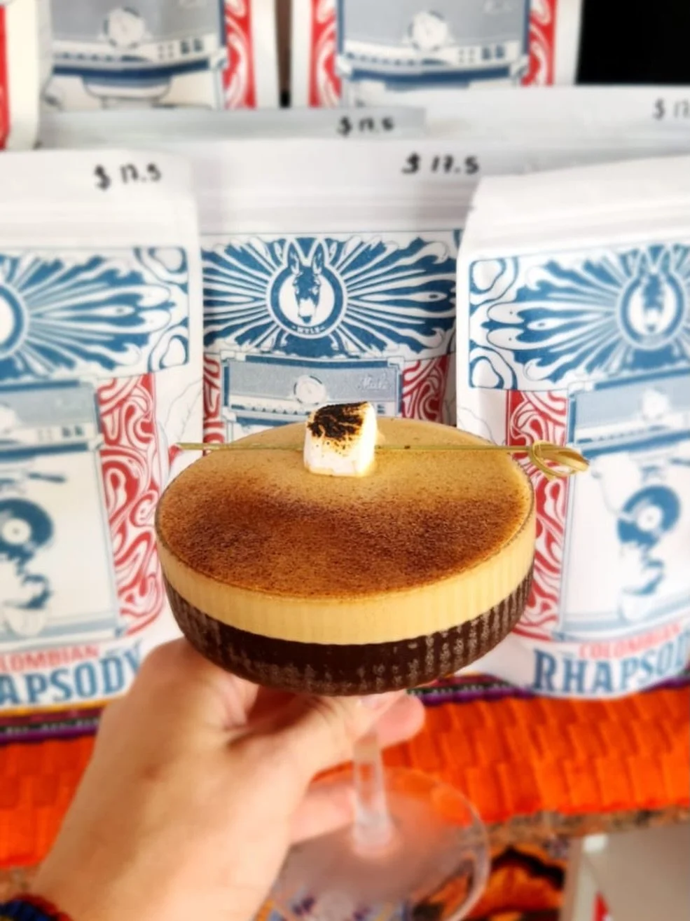 Our Toasted Marshmallow Espresso Martini is pouring this weekend! It&rsquo;s the perfect balance of sweet and frothy with @mrblackspirits and @mulecoffeeroasters @colombianconnectioncoffee espresso. ☕️ 

Enjoy pure indulgence at Los Muchachos! 🙌🏻