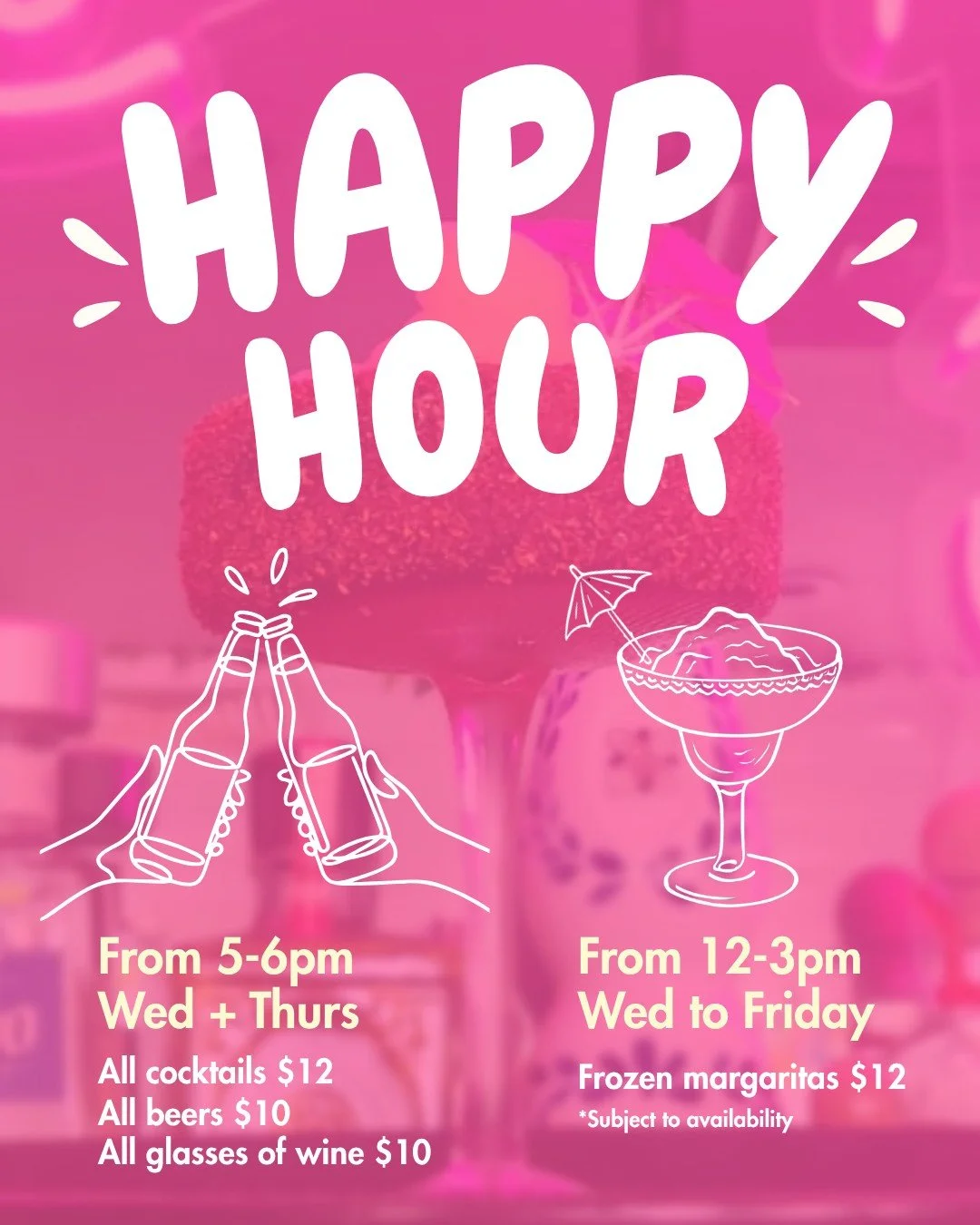 Happy hour means never having to pick favourites. 😉

Book your fiesta with us ➡️ 0416 940 798.