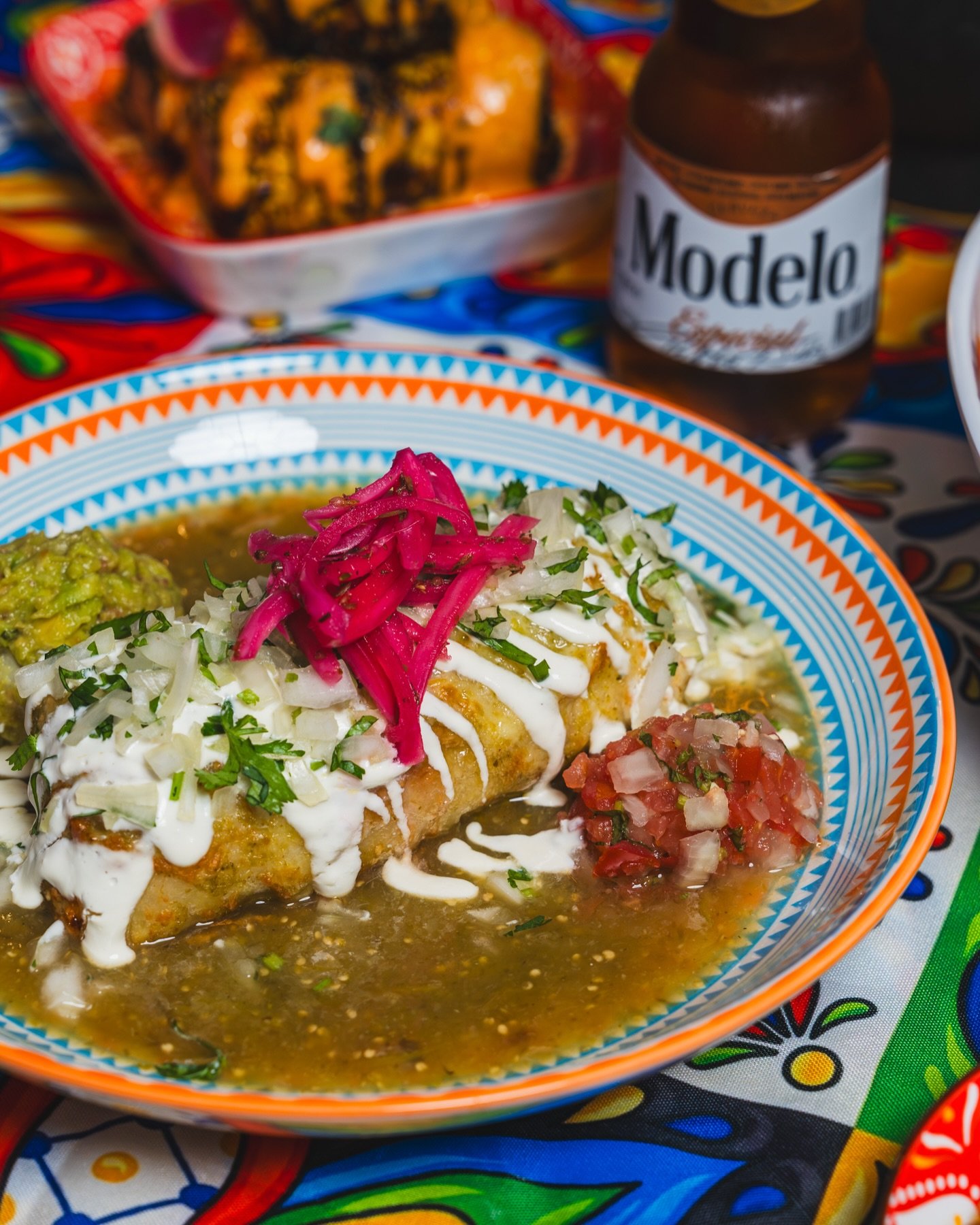 ANZAC DAY OPENING HOURS // Hola amigos, we will be closed lunch on Saturday 25th April (Anzac Day), and open at 4pm for dinner. Booking are recommended, please call us on 0416 940 798. 

📷: our Enchilada - toasted flour tortilla filled with melted c