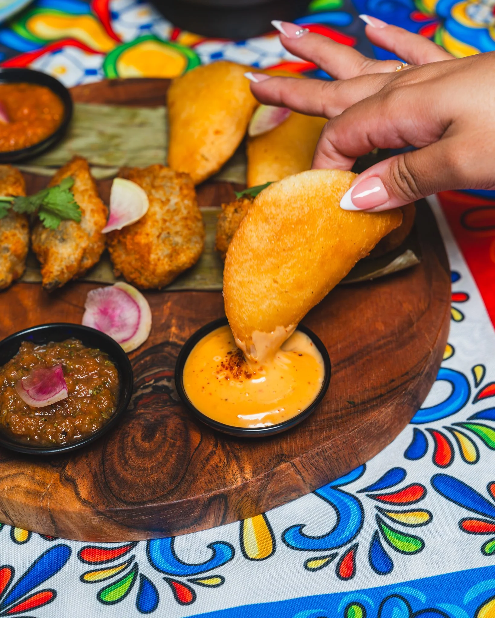 Taste the fiesta 🪅. 

Check out our menu at the link in our bio.