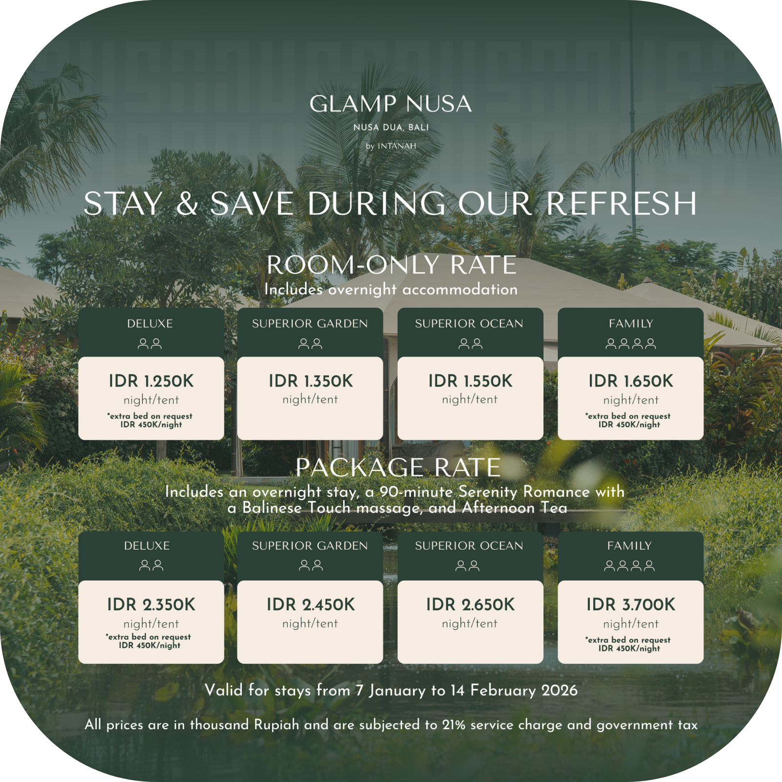 Stay and Save January 2026