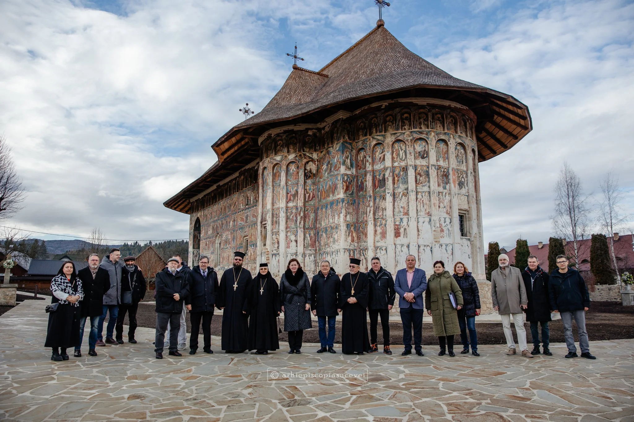 Recepția lucrărilor de restaurare a patrimoniului cultural al Mănăstirii Humor