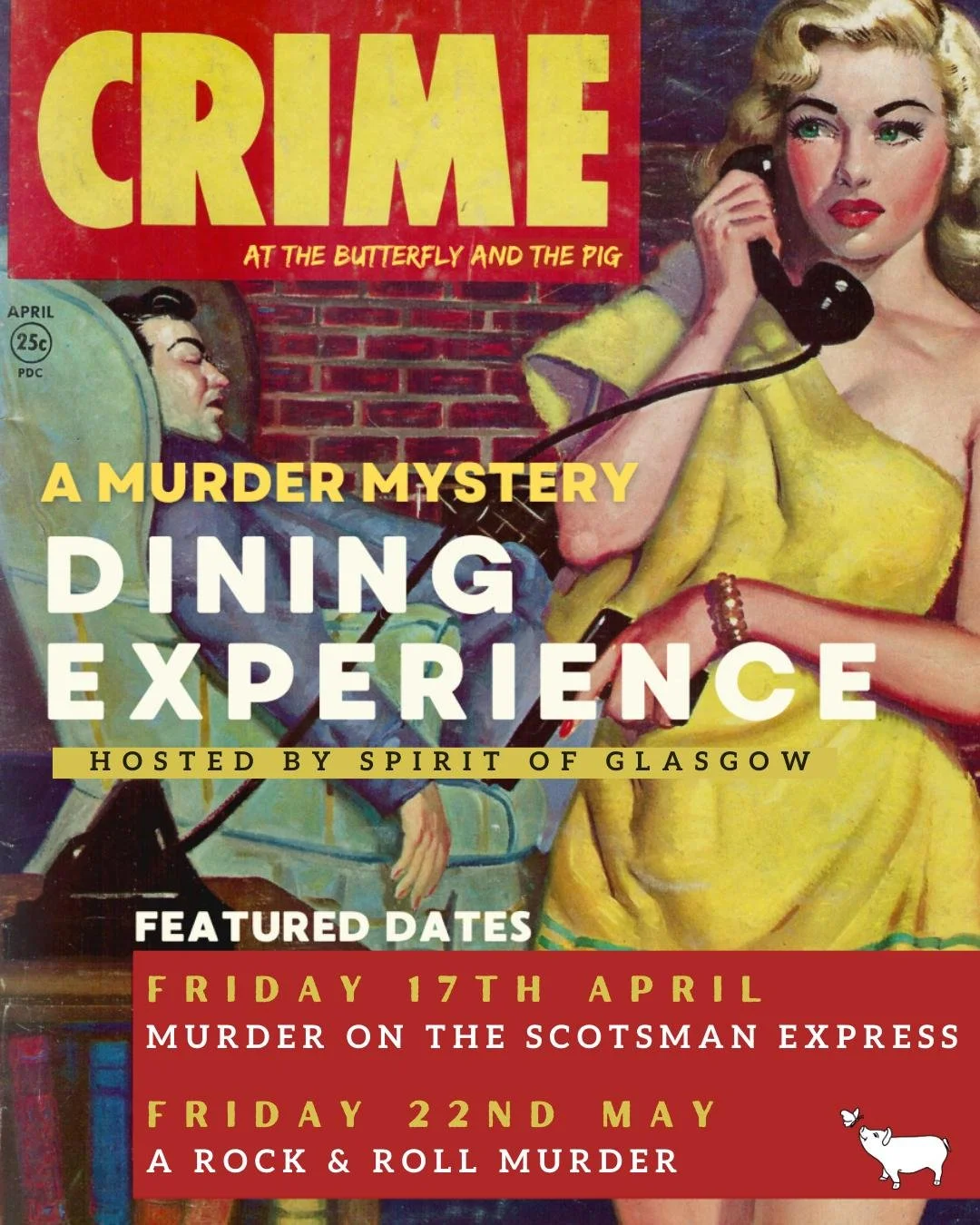 Murder Mystery - MURDER ON THE SCOTSMAN EXPRESS