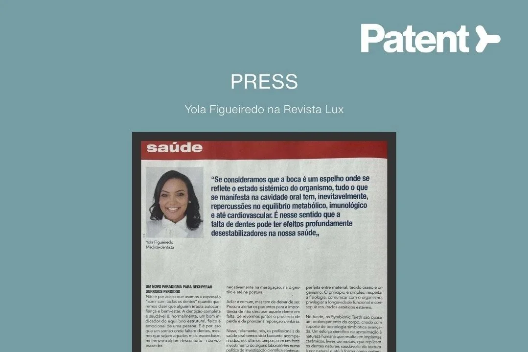 Dra. Yola Figueiredo na revista lux: recuperar sorrisos perdidos com uma visão biológica e integrativa