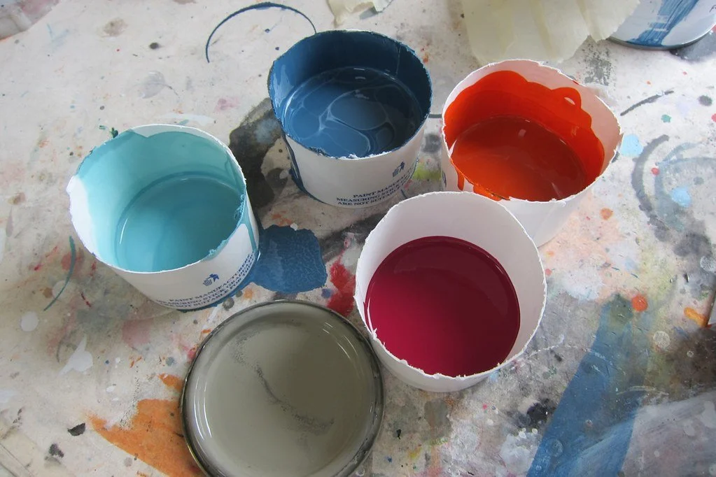 In-process Frame Painting