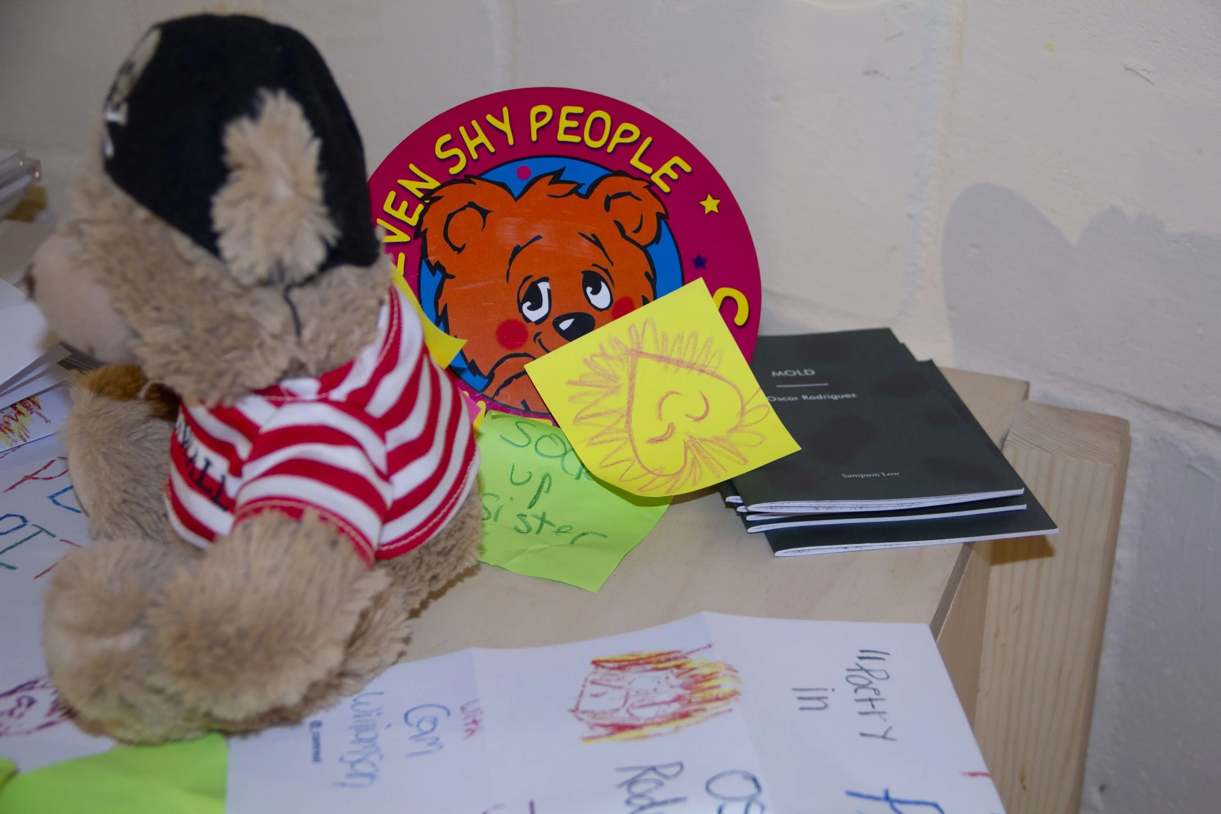 Close up of interactive table at FUSEBOX exhibition