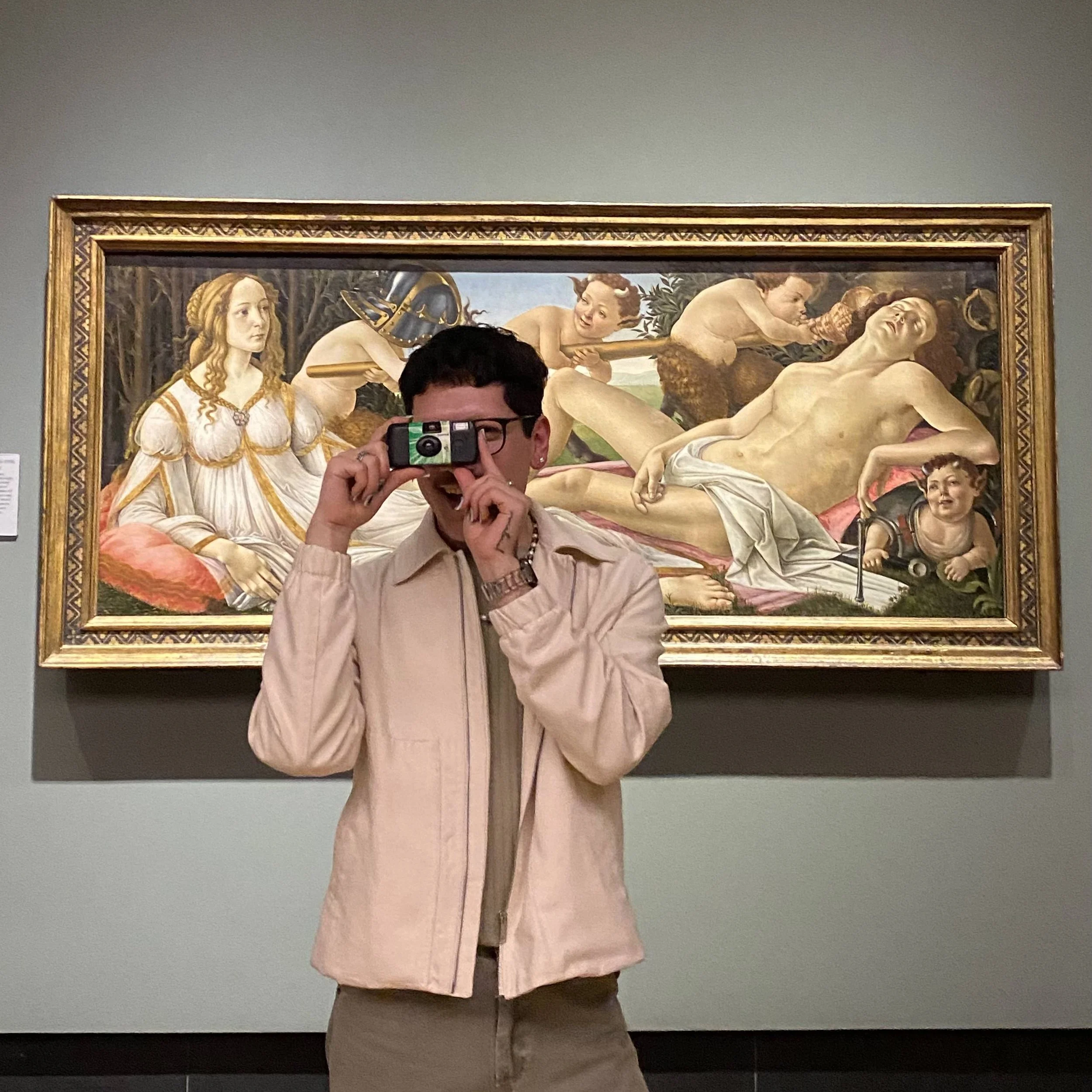 Me in front of Mars and Venus, March 22nd.