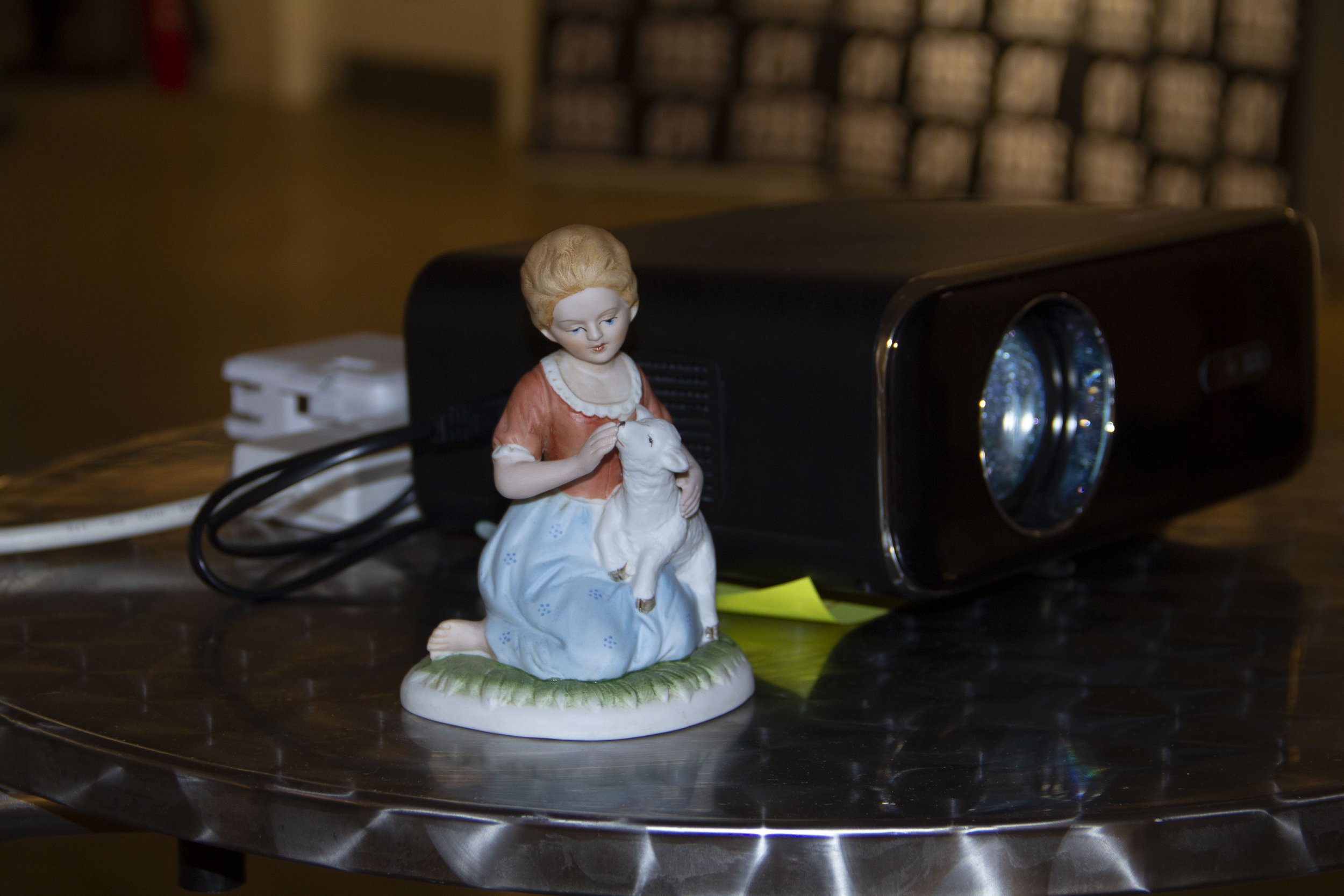 Projector decor at FUSEBOX