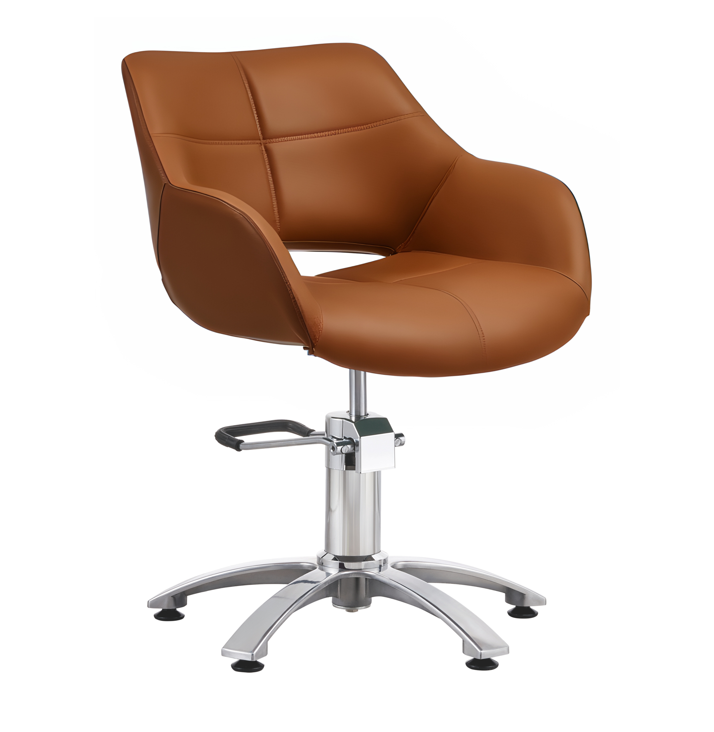 Hairdressing Styling Chair Custom Brown