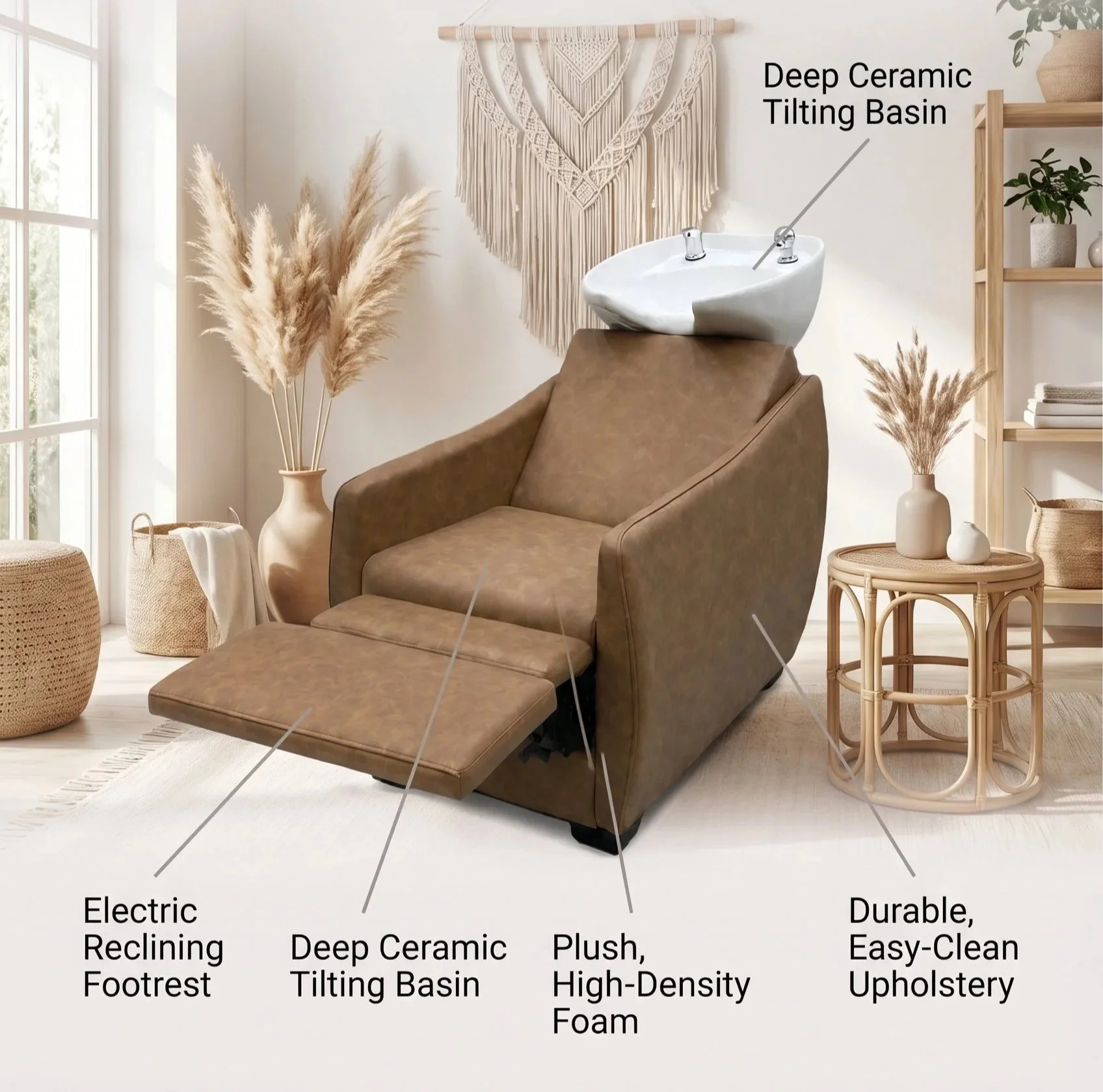 Elon Electric Reclining Basin