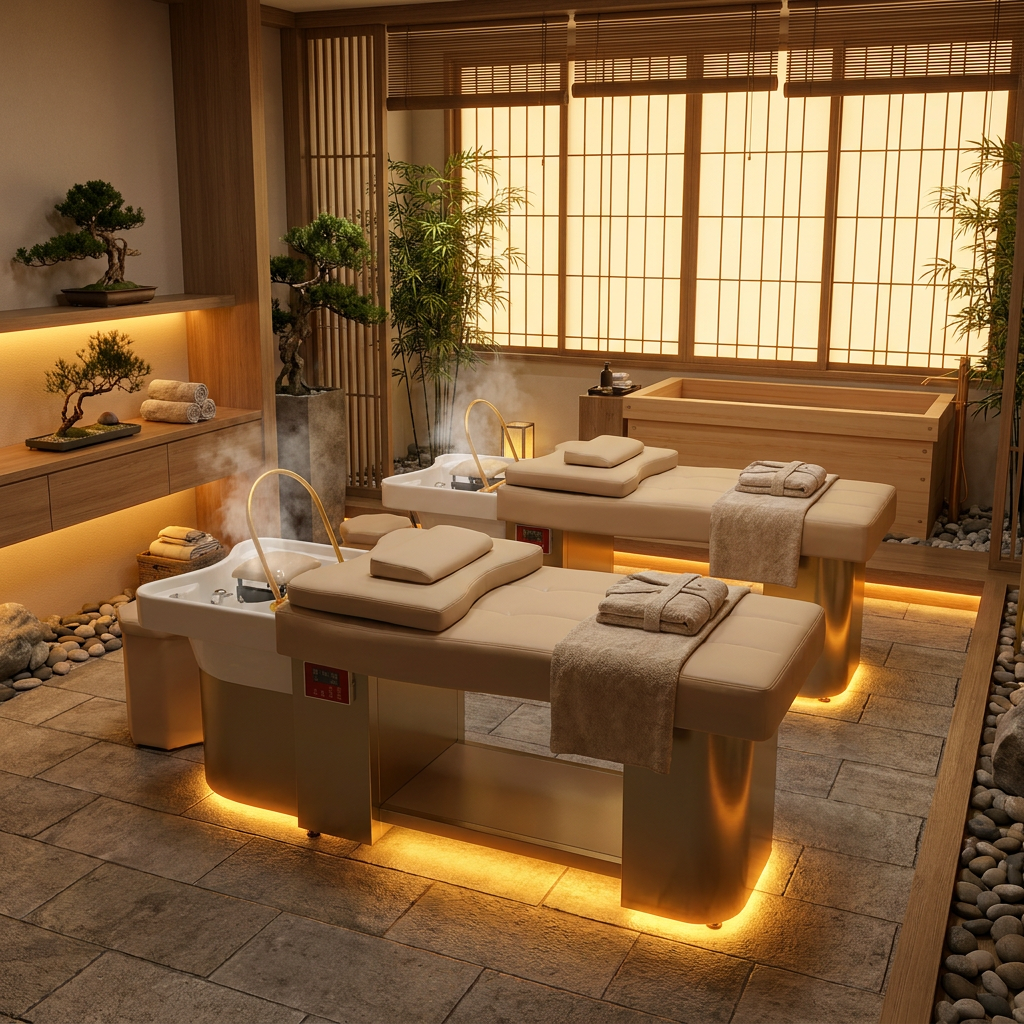 Japanese Head Spa - Sarah Pink