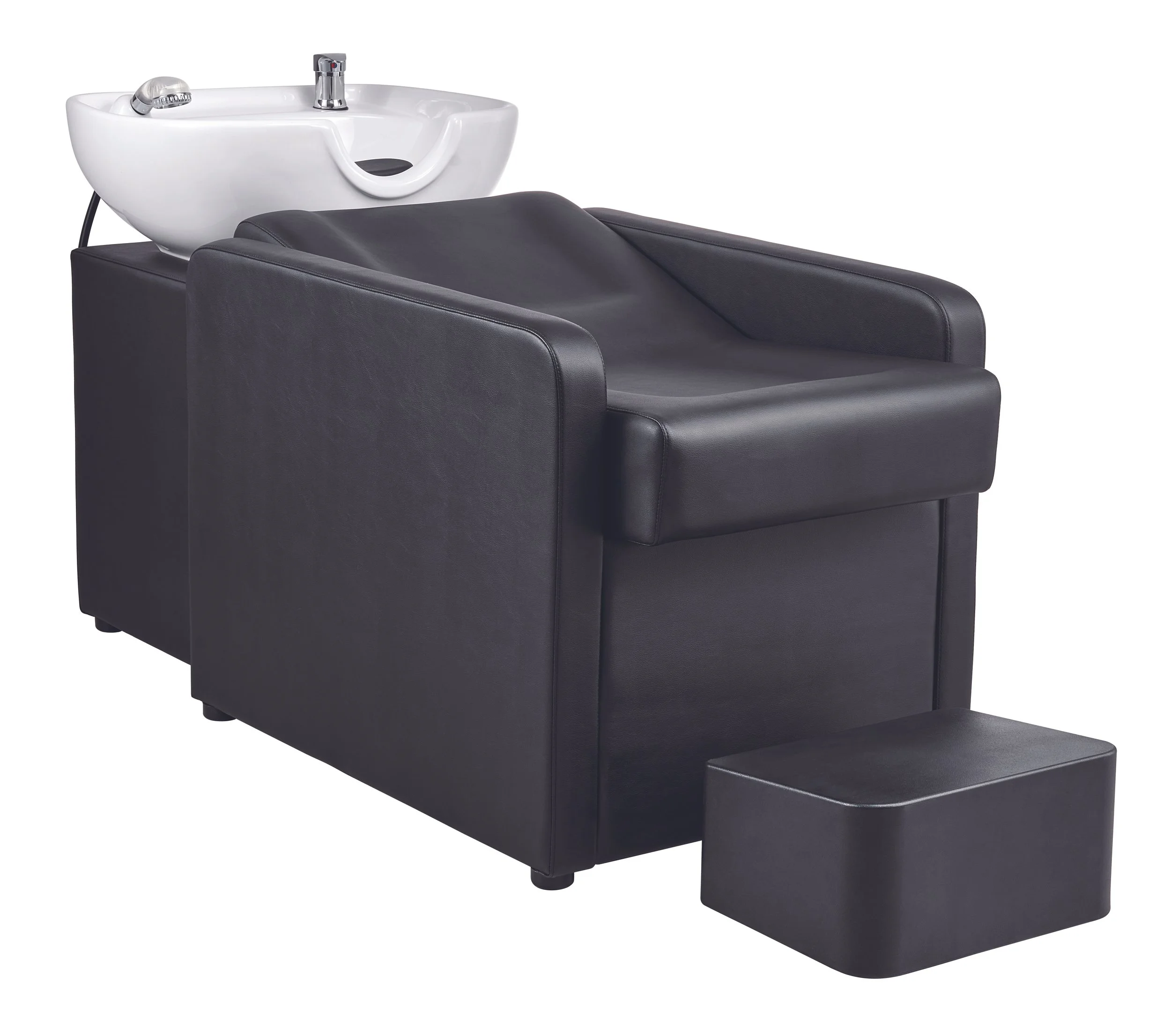 Laydown Hairdressing Basin in black