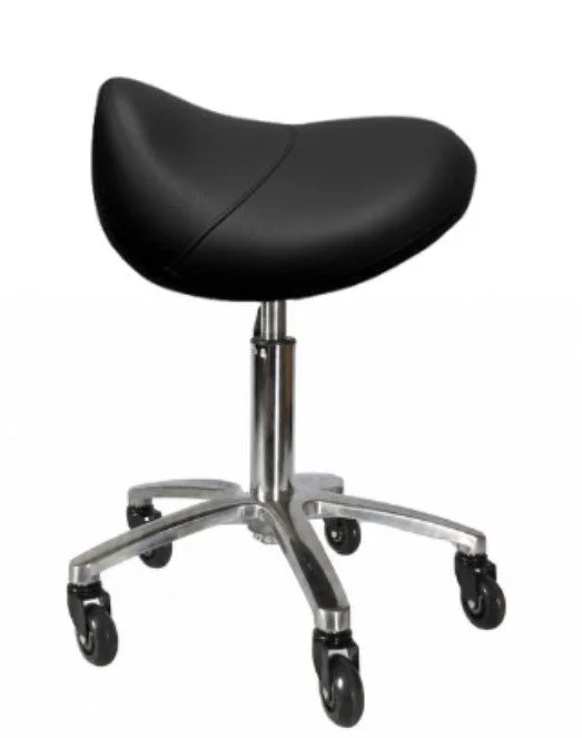 Saddle Stool Black