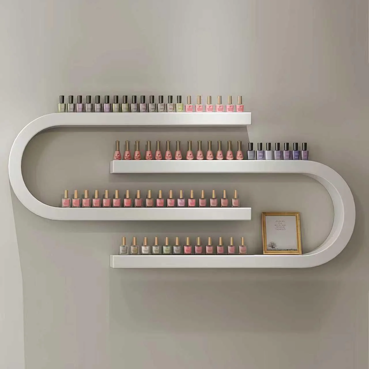 Retail Nail Polish Shelving