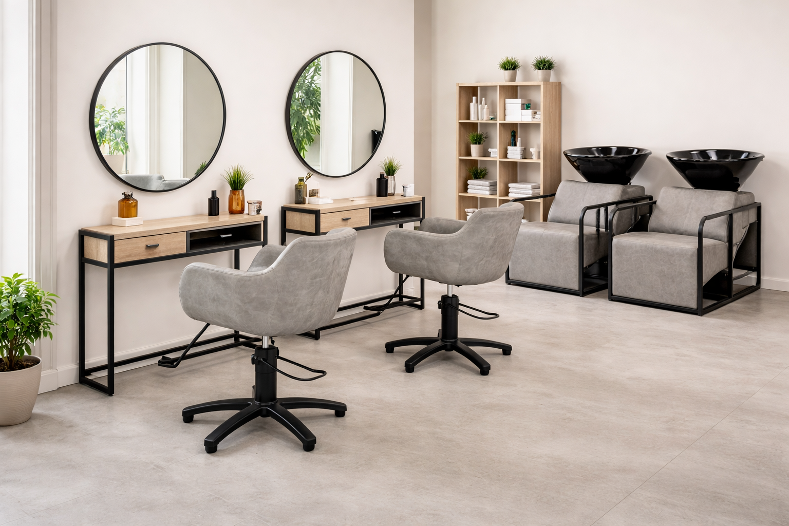 Alan Styling Chair Grey