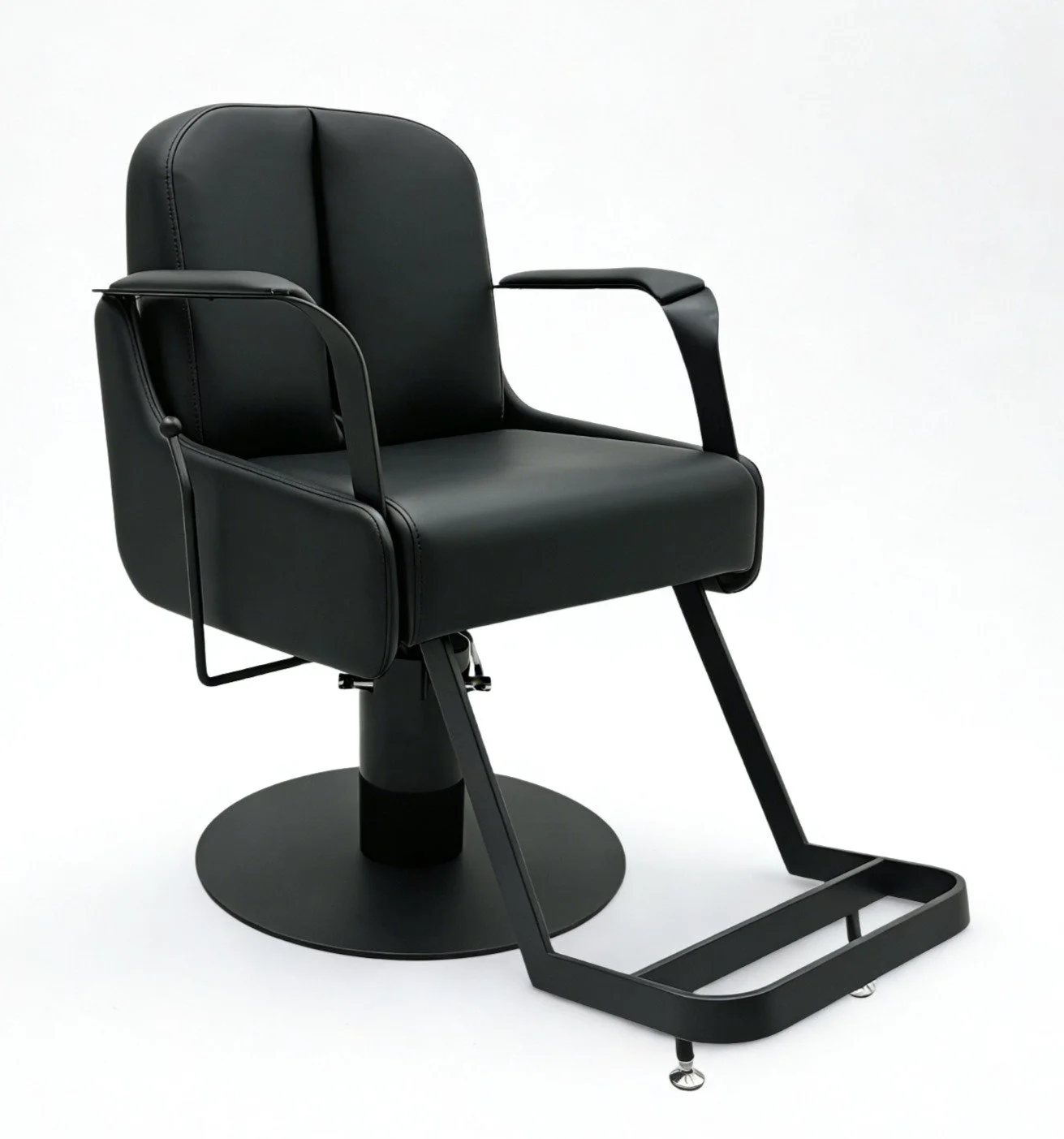 Hairdressing Styling Chair with reclining backrest