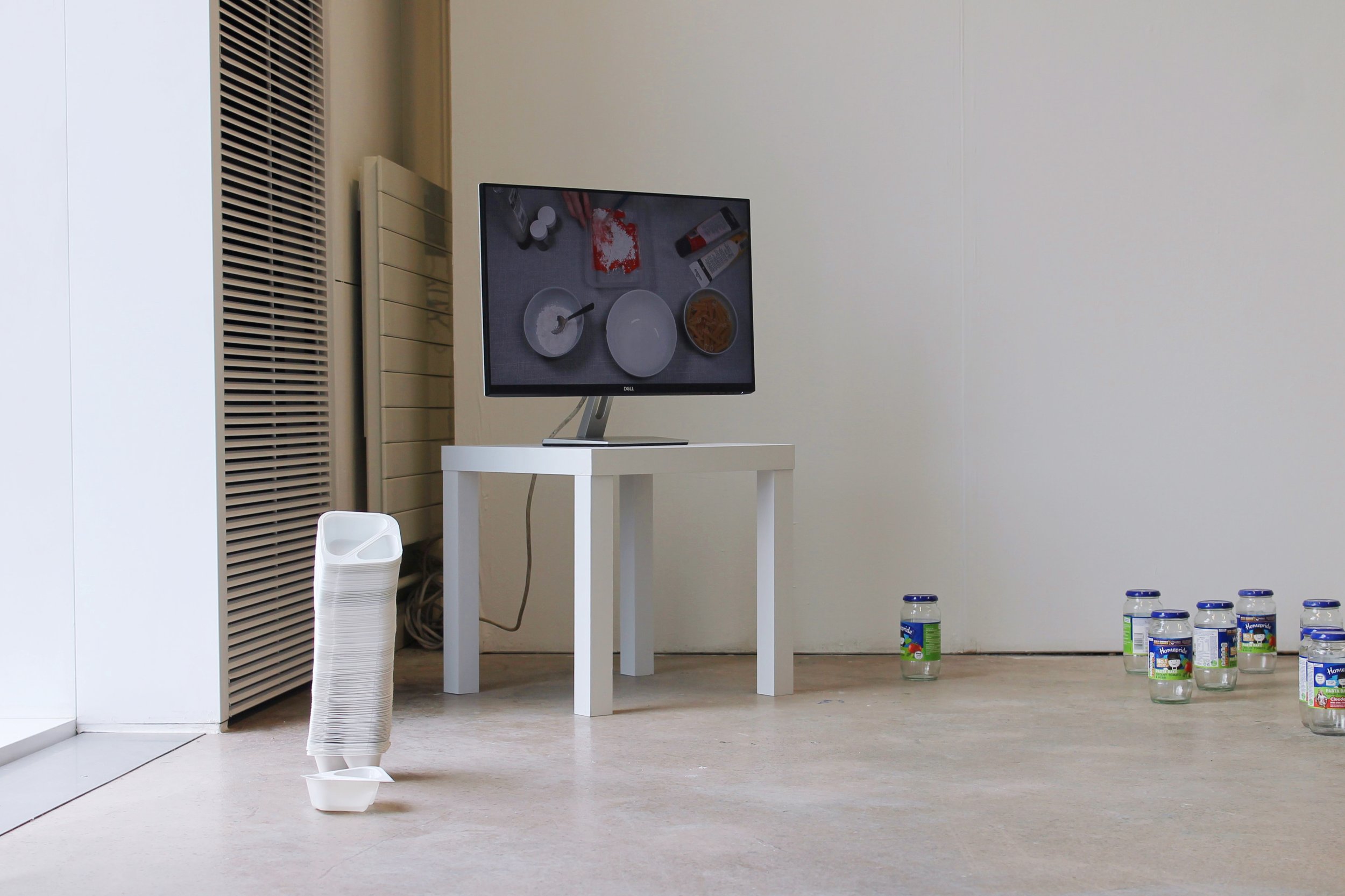 Sonia Reid, Safe Foods #10, 2024, Mixed Media, Sculpture, Installation, Dimensions variable.