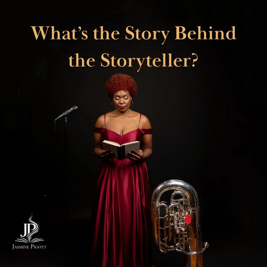 I didn&rsquo;t become a storyteller on purpose.
It happened because I couldn&rsquo;t stop imagining worlds&mdash;first through make-believe (ft. kindergarten Jazzie as Cinderella), then in notebooks, and finally in music.

Writing &rarr; performing &