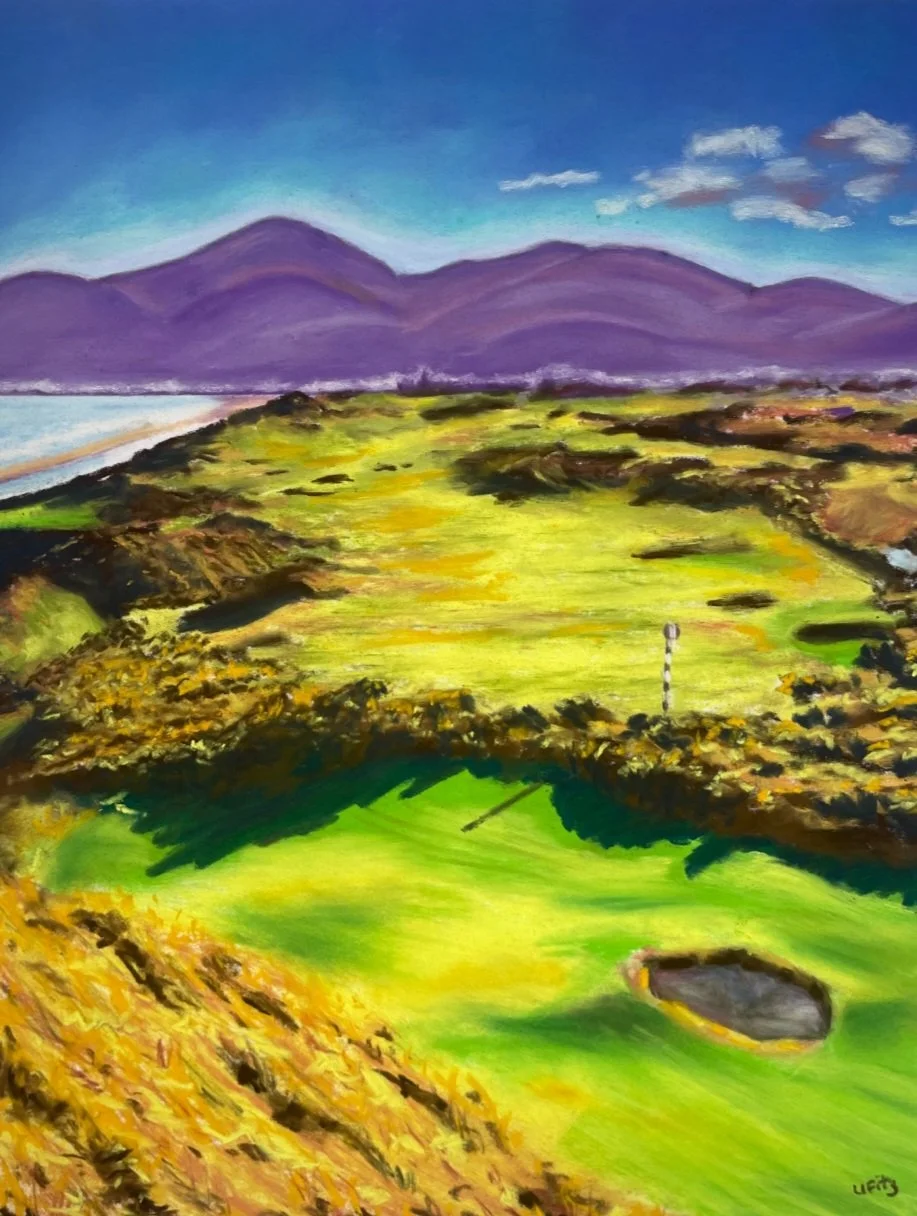 The Royal View, by Ursula Meehan.
Soft Pastel
Artwork - 28cm x 22cm
Framed - 42.5cm x 32.5cm
Price - £170