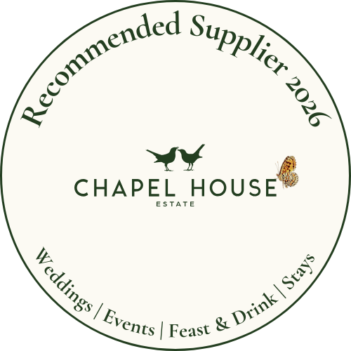 Chapel House Estate recommended supplier – James Davies Wedding Photography