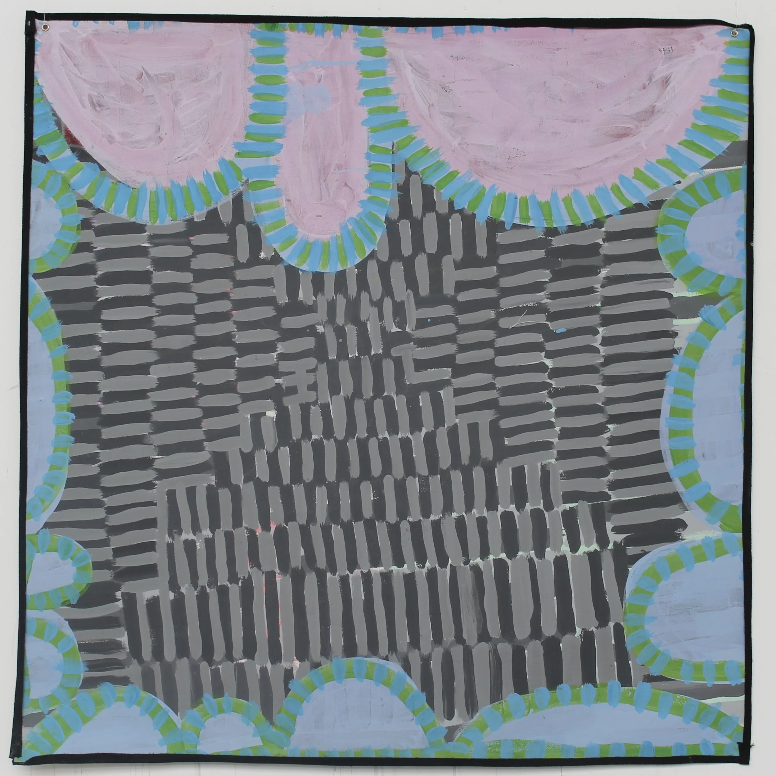 Artist Block 
March 2024
Acrylic on canvas 
100x100cm