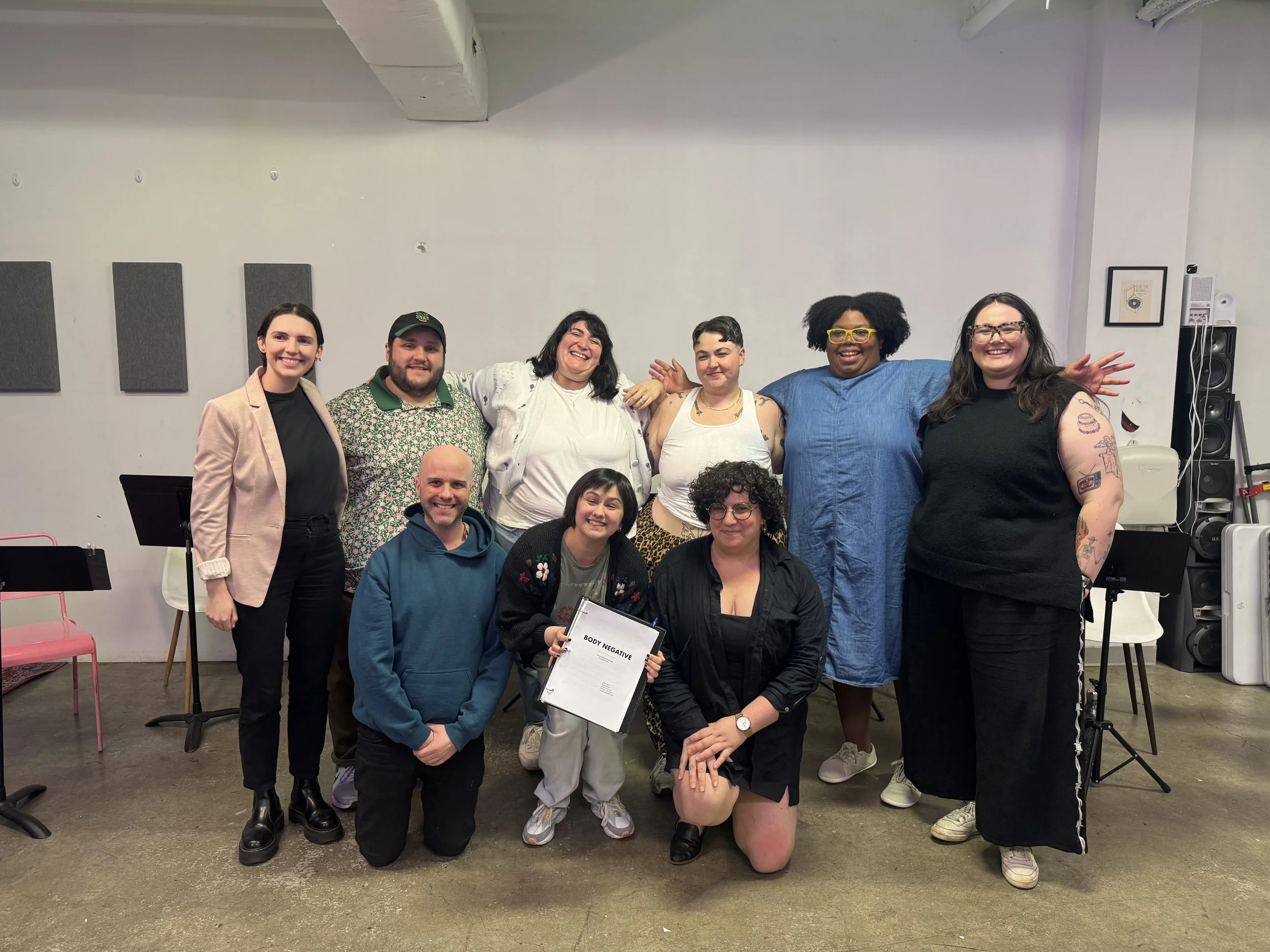 Reading of Body Negative with Breaking & Entering Theater Collectives 2025 Rooftop Reading Series! 