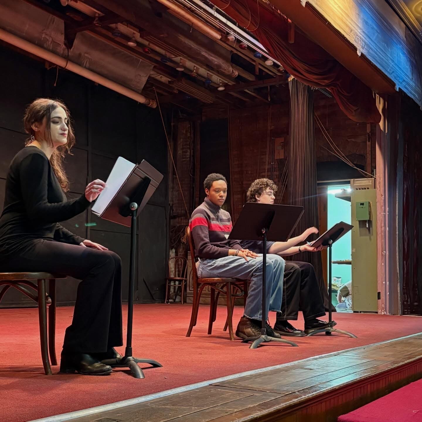 A reading "Plums" at the American College Theater Festival 