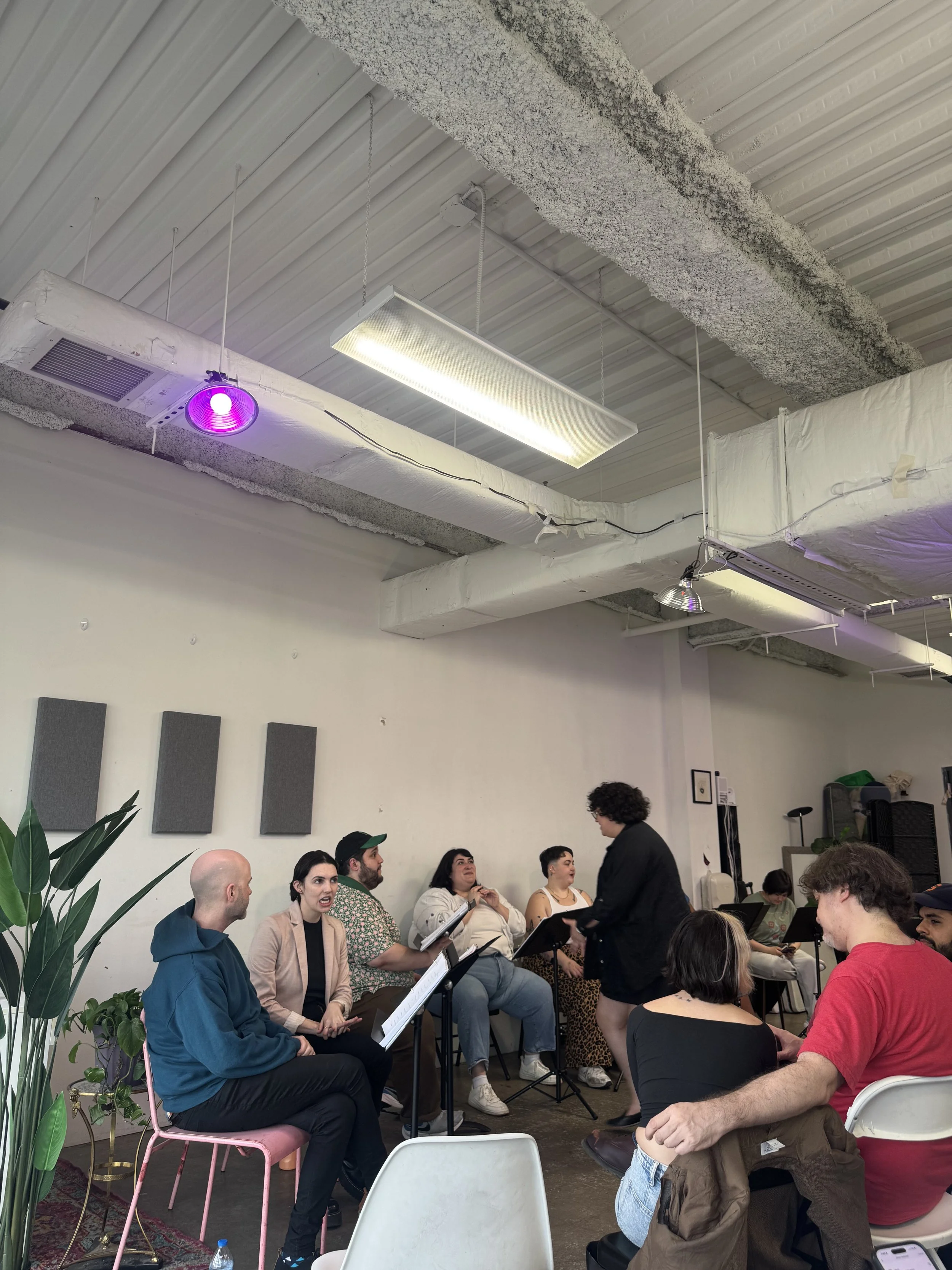 Reading of Body Negative with Breaking & Entering Theater Collectives 2025 Rooftop Reading Series! 