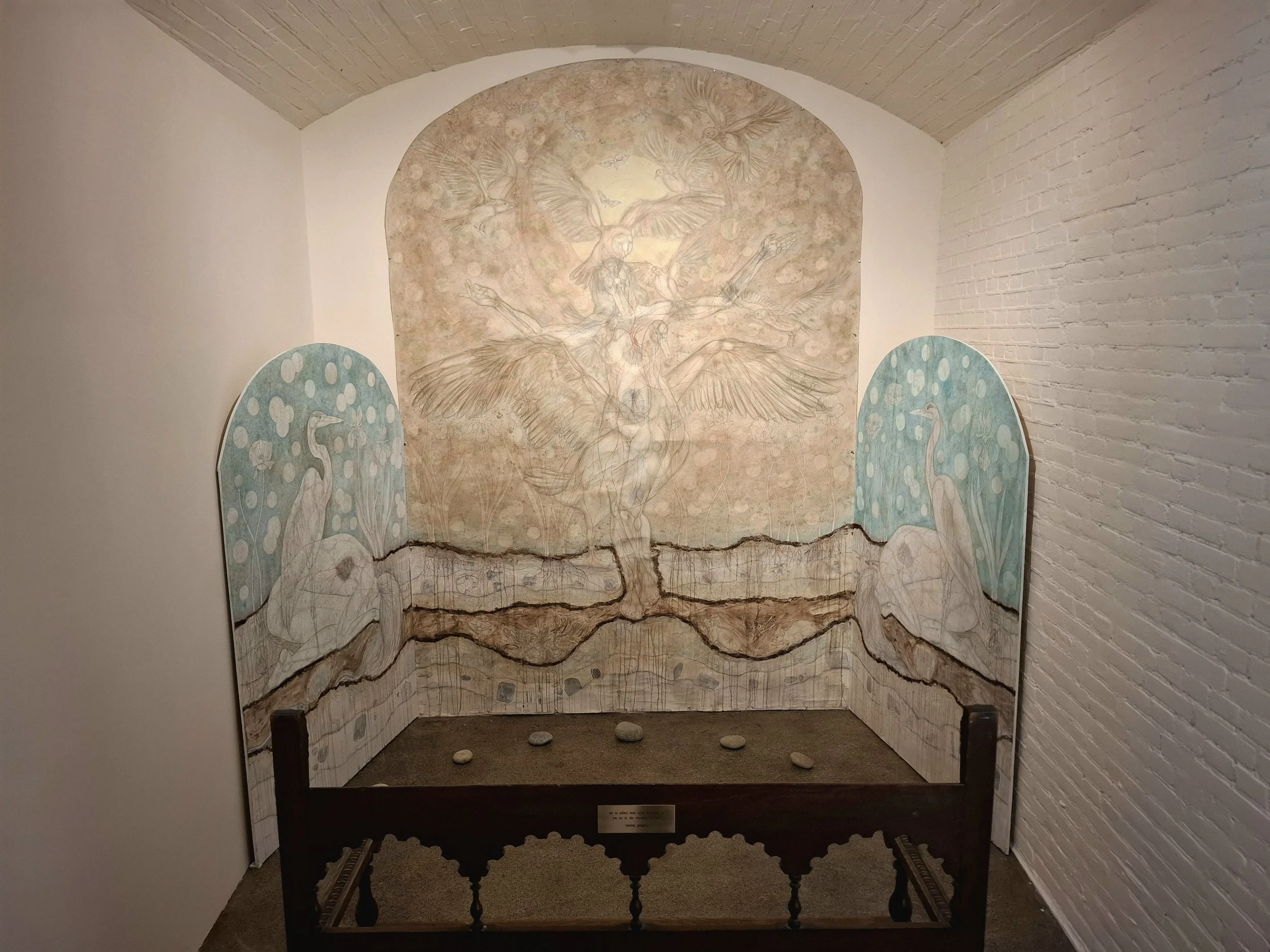 Weltinnenraum, installatie