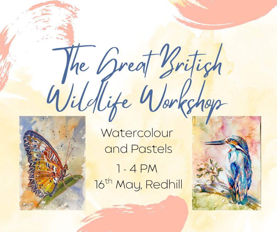 MAY 2026: The Great British Wildlife Workshop - 1-4pm, Saturday 16th May