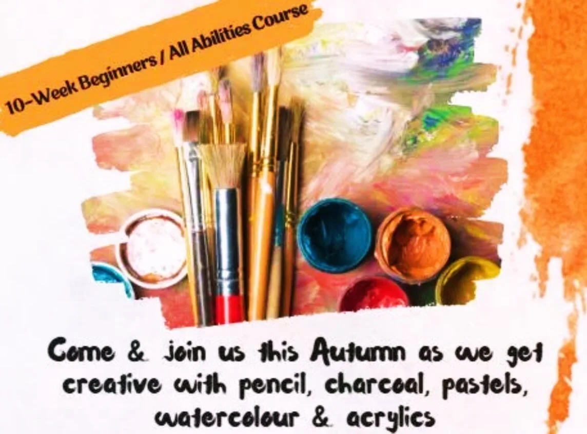 Bookings now open for our Autumn Courses starting in September! Come and try something new, meet new people and learn some new skills. Complete beginners welcome! https://www.reigate-banstead.artforlife.uk/book