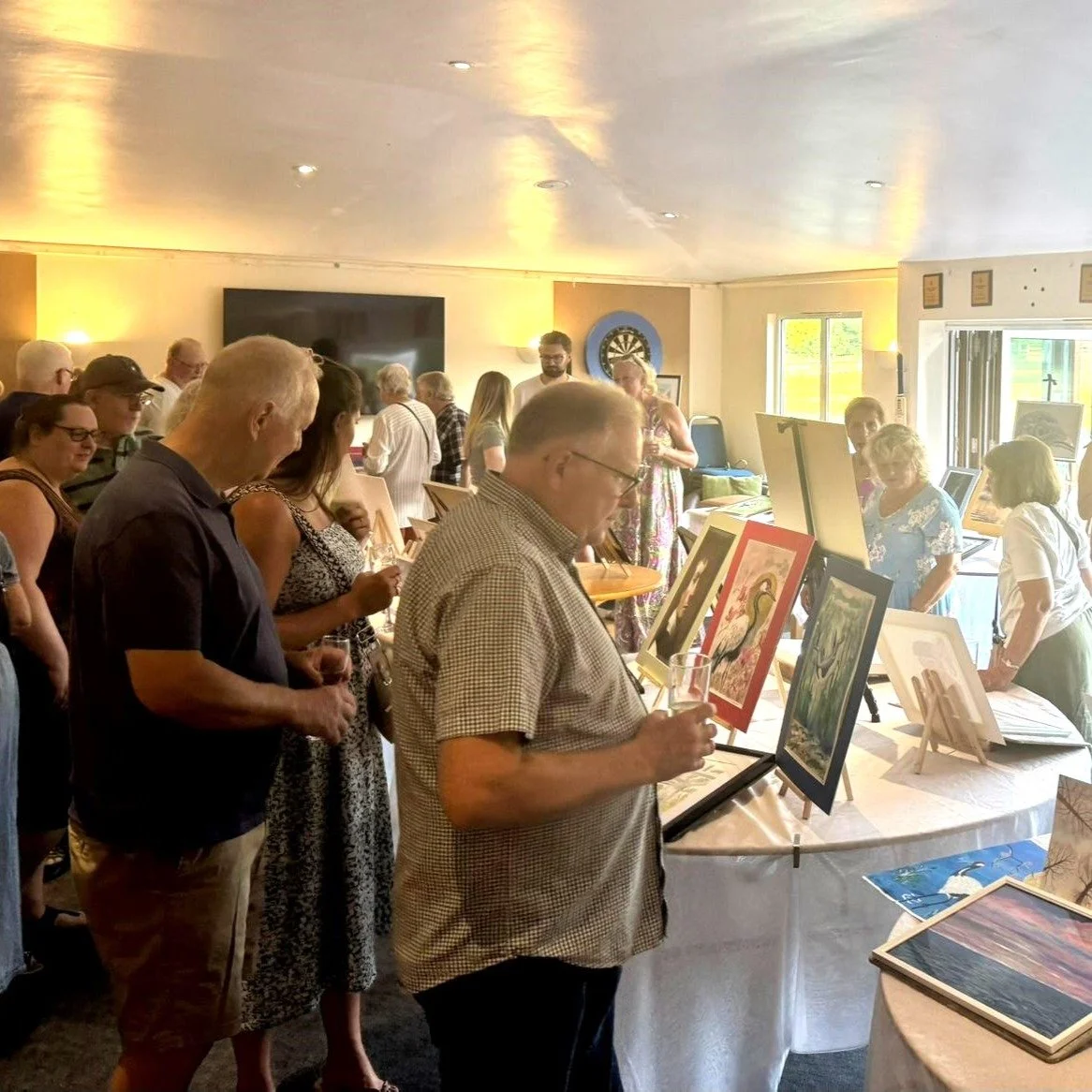 WONDERFUL END TO OUR YEAR WITH OUR SUMMER CELEBRATION EXHIBITION! So lovely to celebrate our students fabulous artwork and to raise money for our charity of the year, Cancer Card.