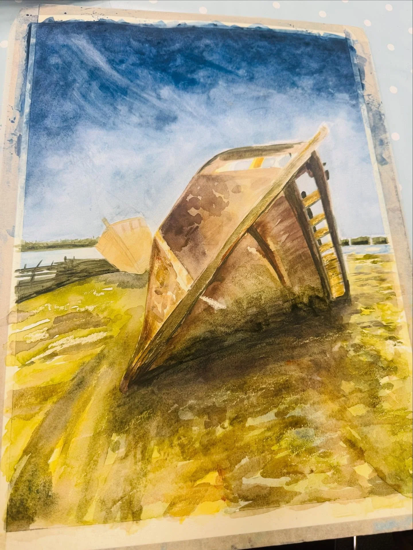 Wow the first half of our 10 week course has gone swimmingly! Such variety from shipwrecks, monsters and squirrels in watercolour to owls in charcoal. All our new and returning students have done amazingly! Already looking forward to the second half 
