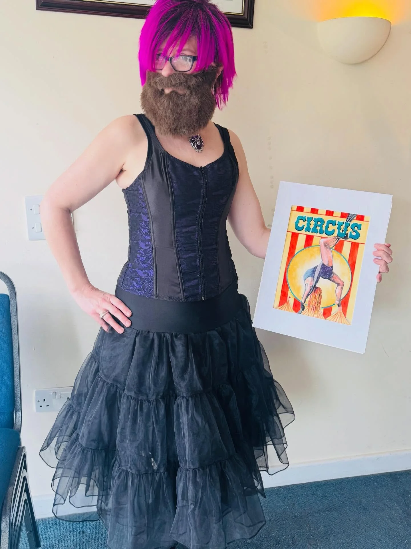 The Circus came rolling into town this week! Fabulous posters in gouache from our students. Just watch out for that bearded lady! 😃