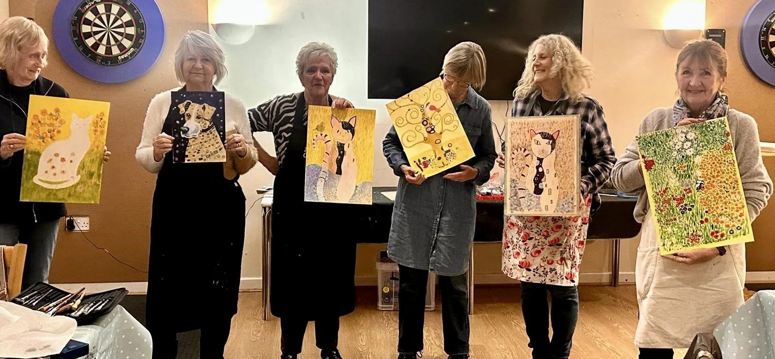 "I haven't picked up a paintbrush since school” — and other things our students say