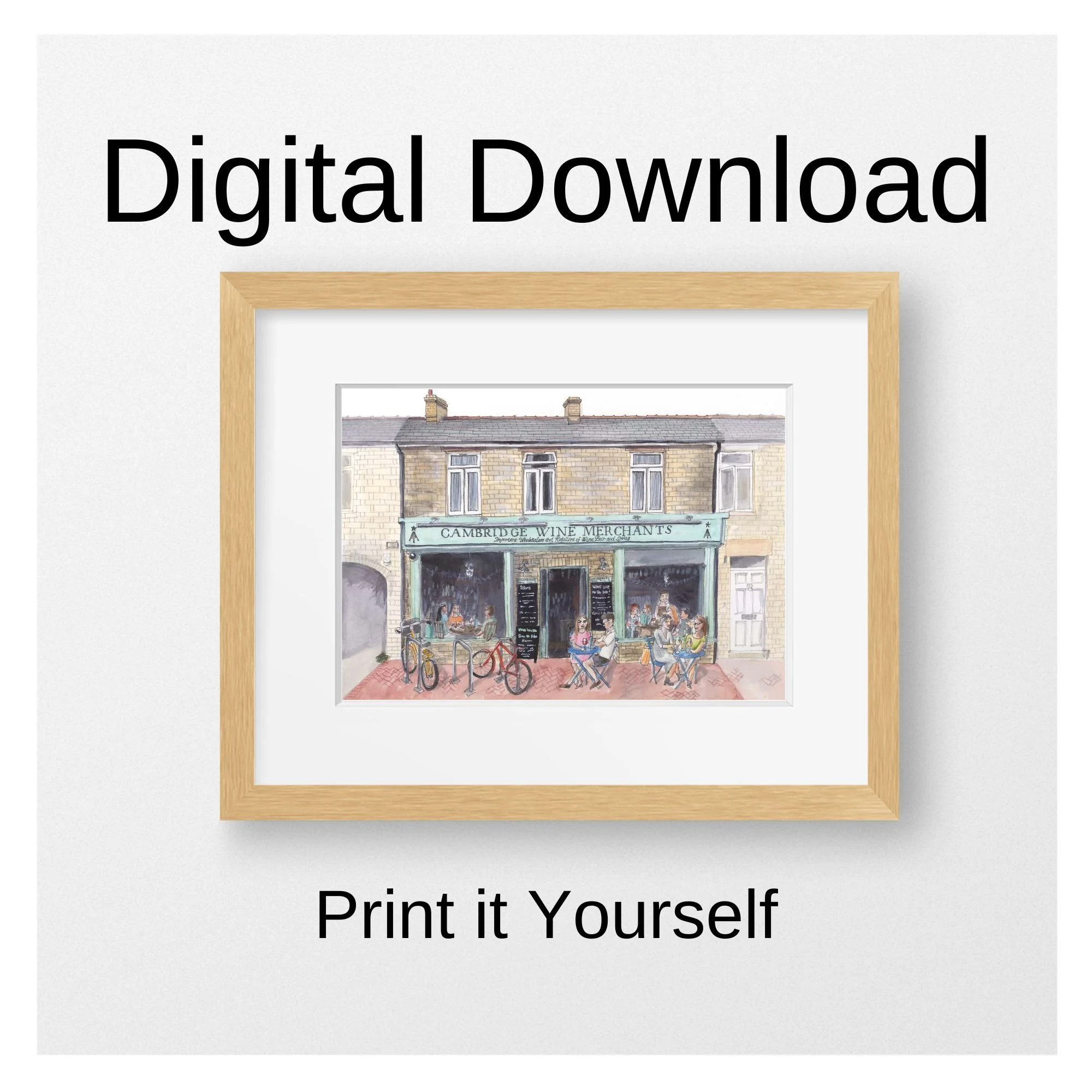 Cambridge Wine Merchants Cherry Hinton Digital Download, Print Yourself