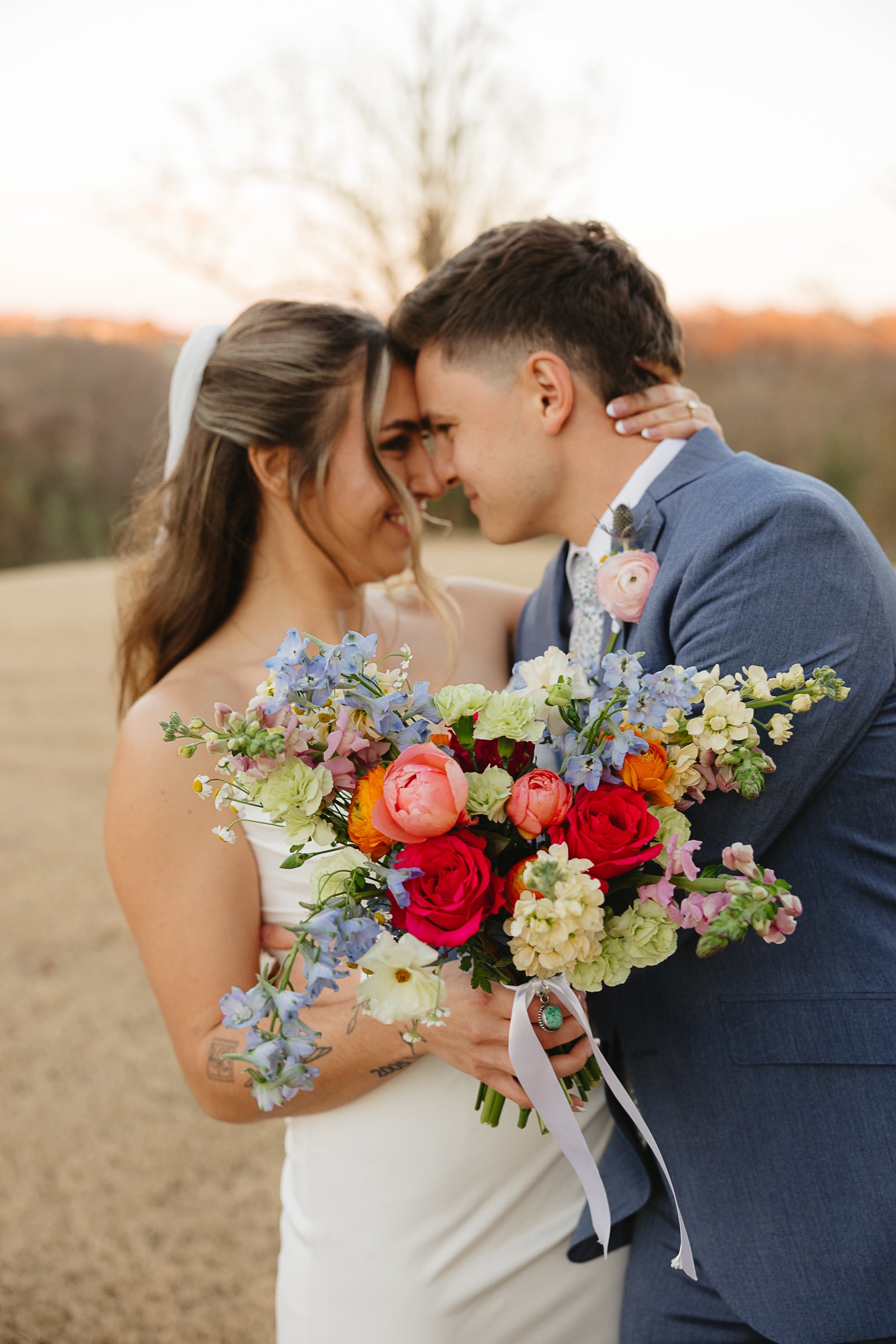 Intentionally Romantic Wedding Photography in Arkansas