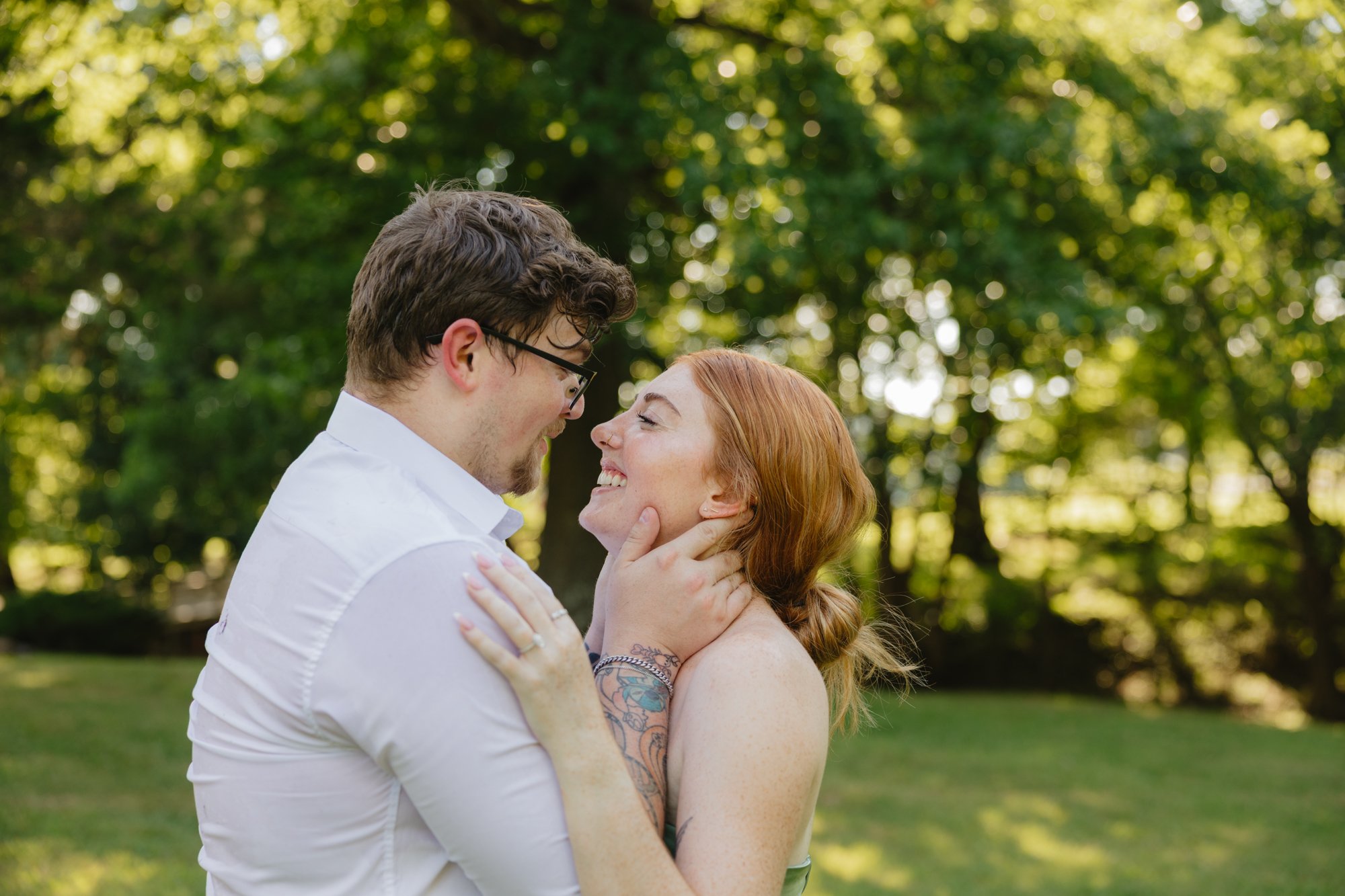 Timeless engagement proposal photos in Sassafrass Vineyards Springdale, AR Rayli Rose Photography 