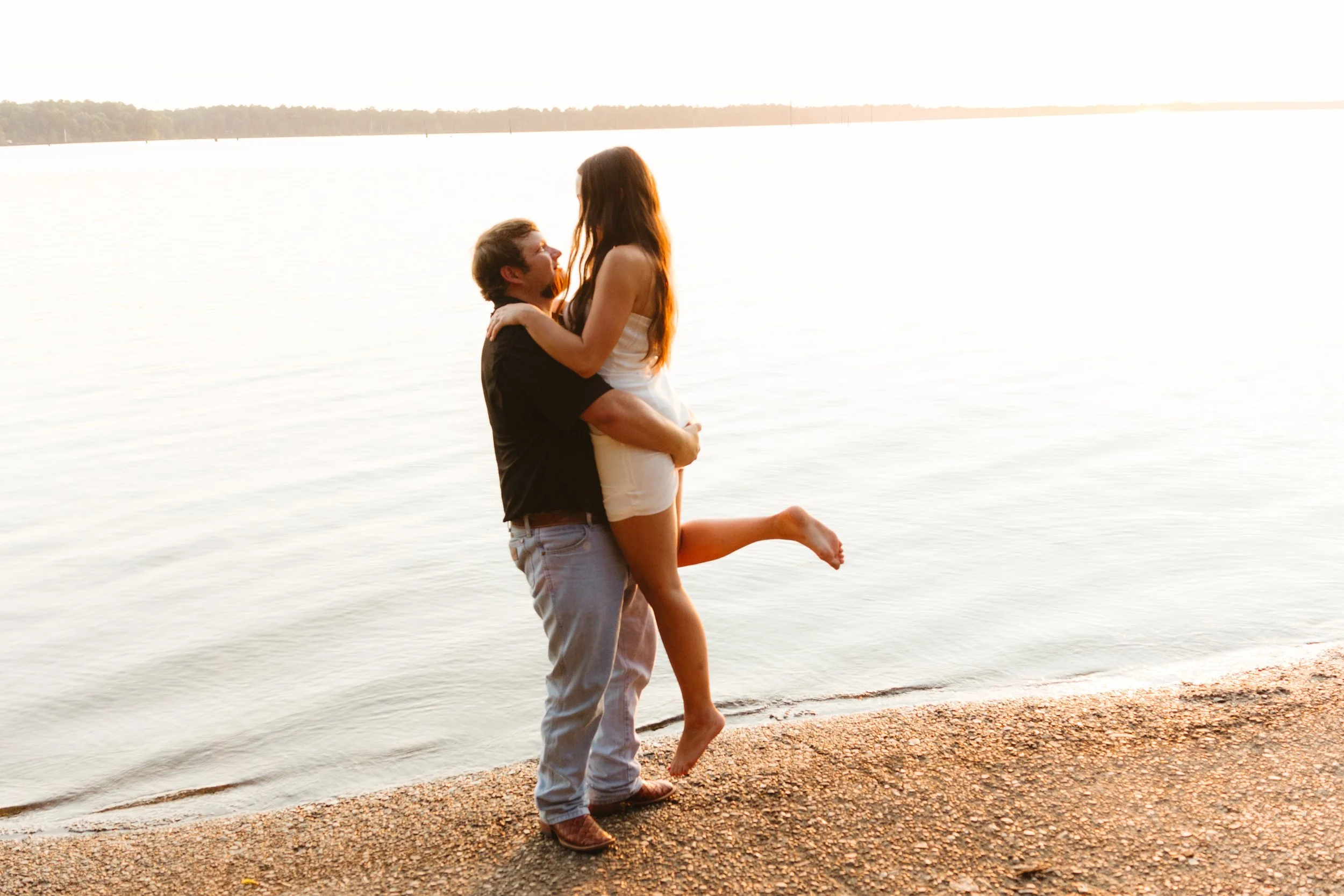 Timeless engagement proposal photos in the mountains in Bentonville, AR Rayli Rose Photography 